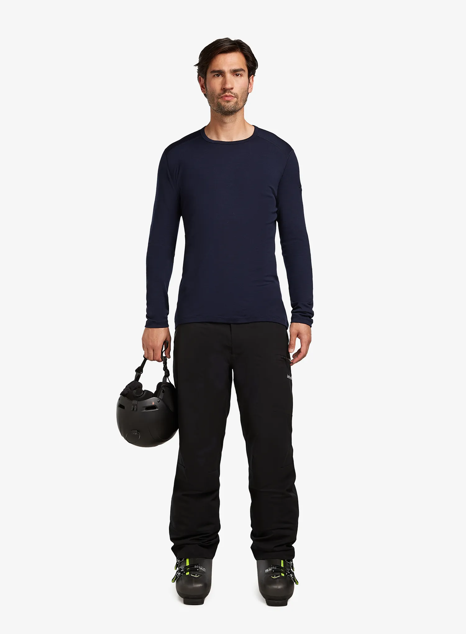 Bluza de corp Icebreaker 260 Tech L/S Crewe - midnight navy