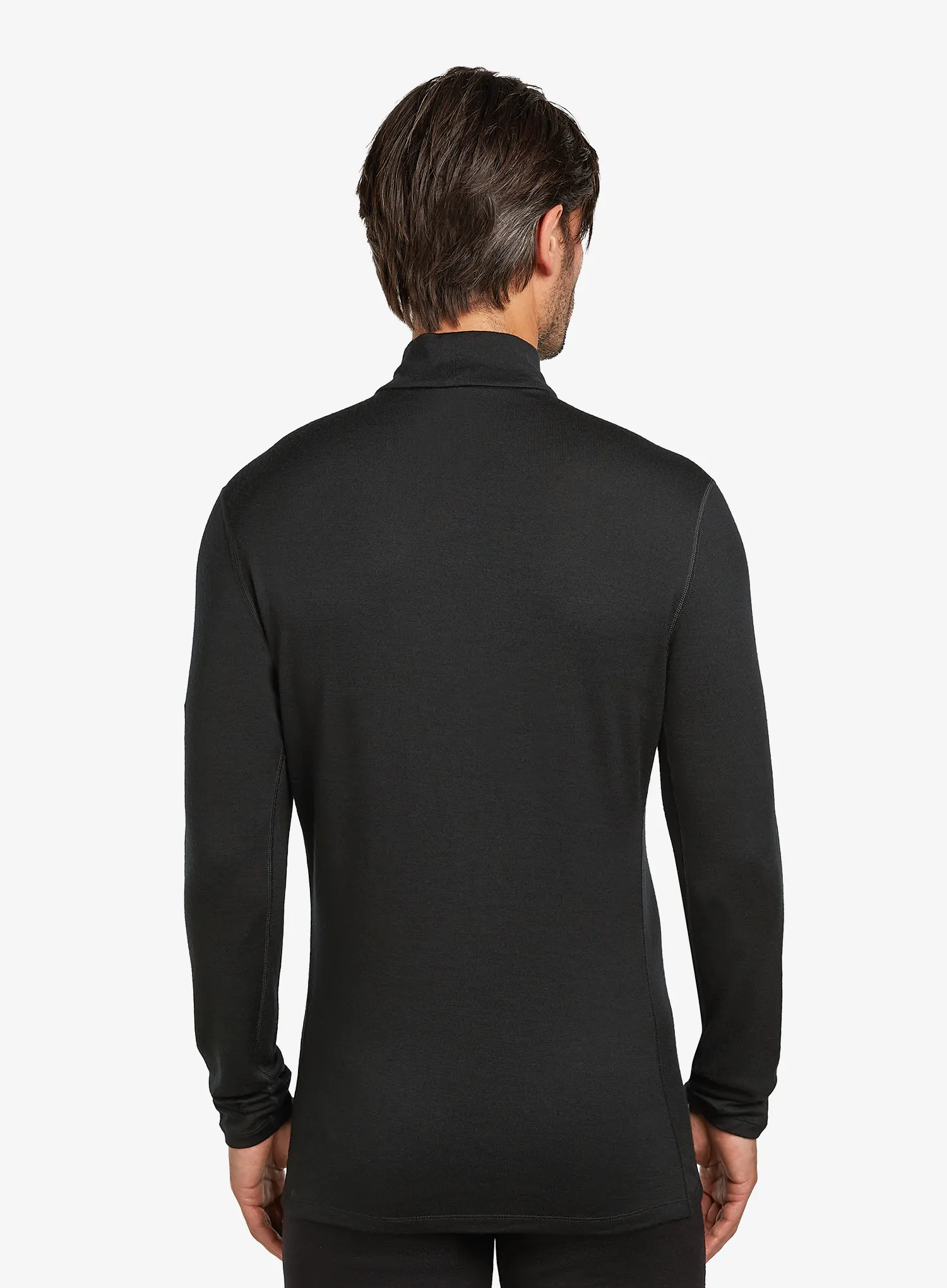 Bluza de corp Icebreaker 260 Tech LS Turtleneck - black