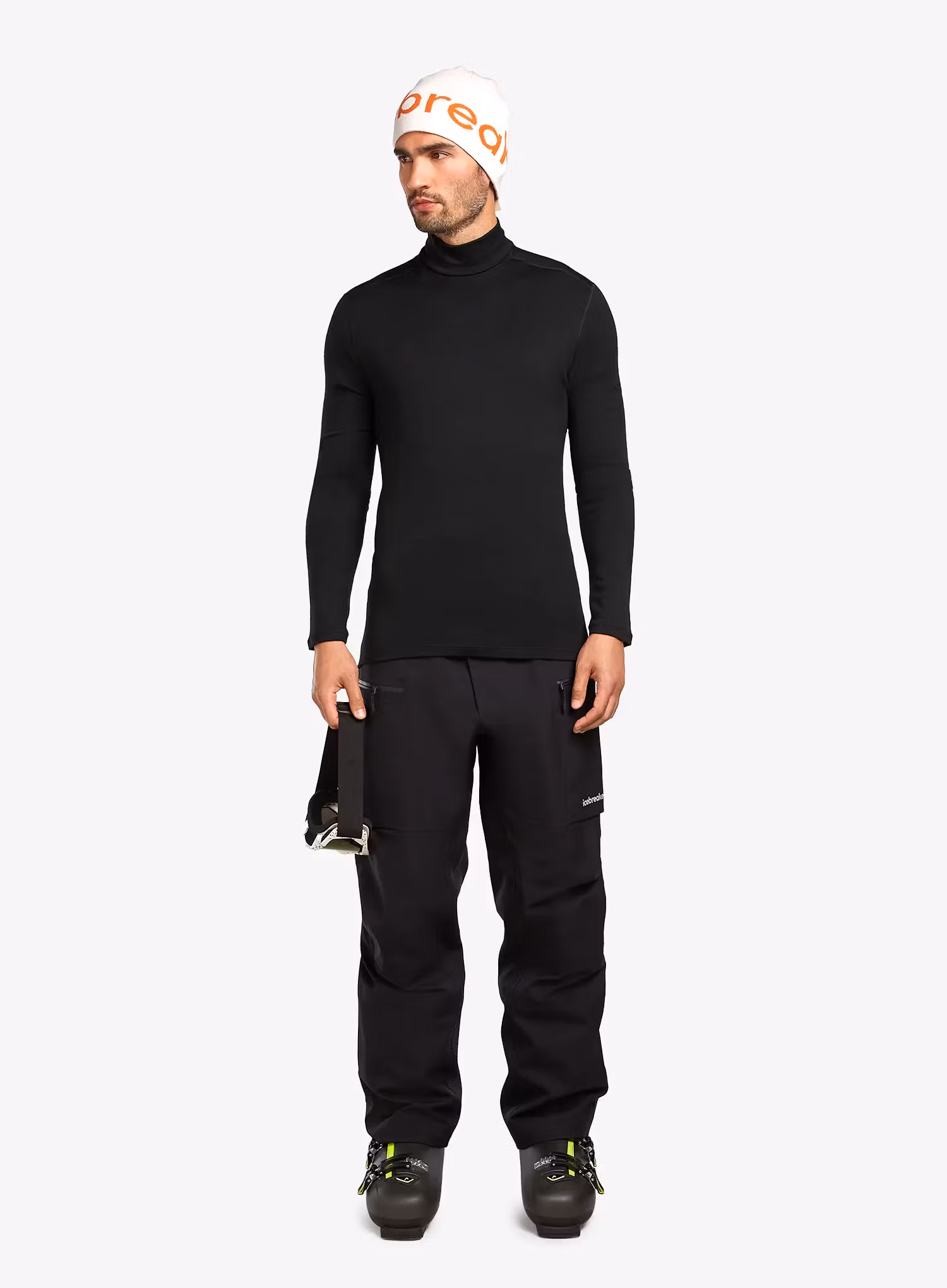 Bluza de corp Icebreaker 260 Tech LS Turtleneck - black