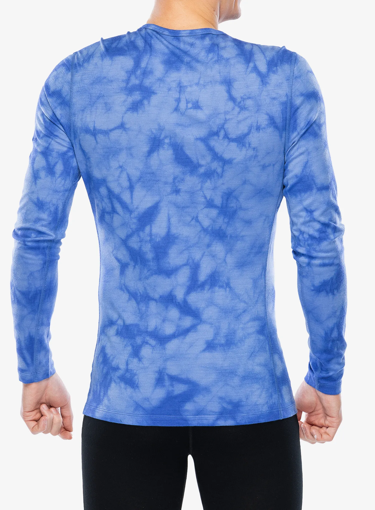Bluza de corp Icebreaker Merino 200 Oasis LS Crewe Cloud Dye - baja/brilliant/cd