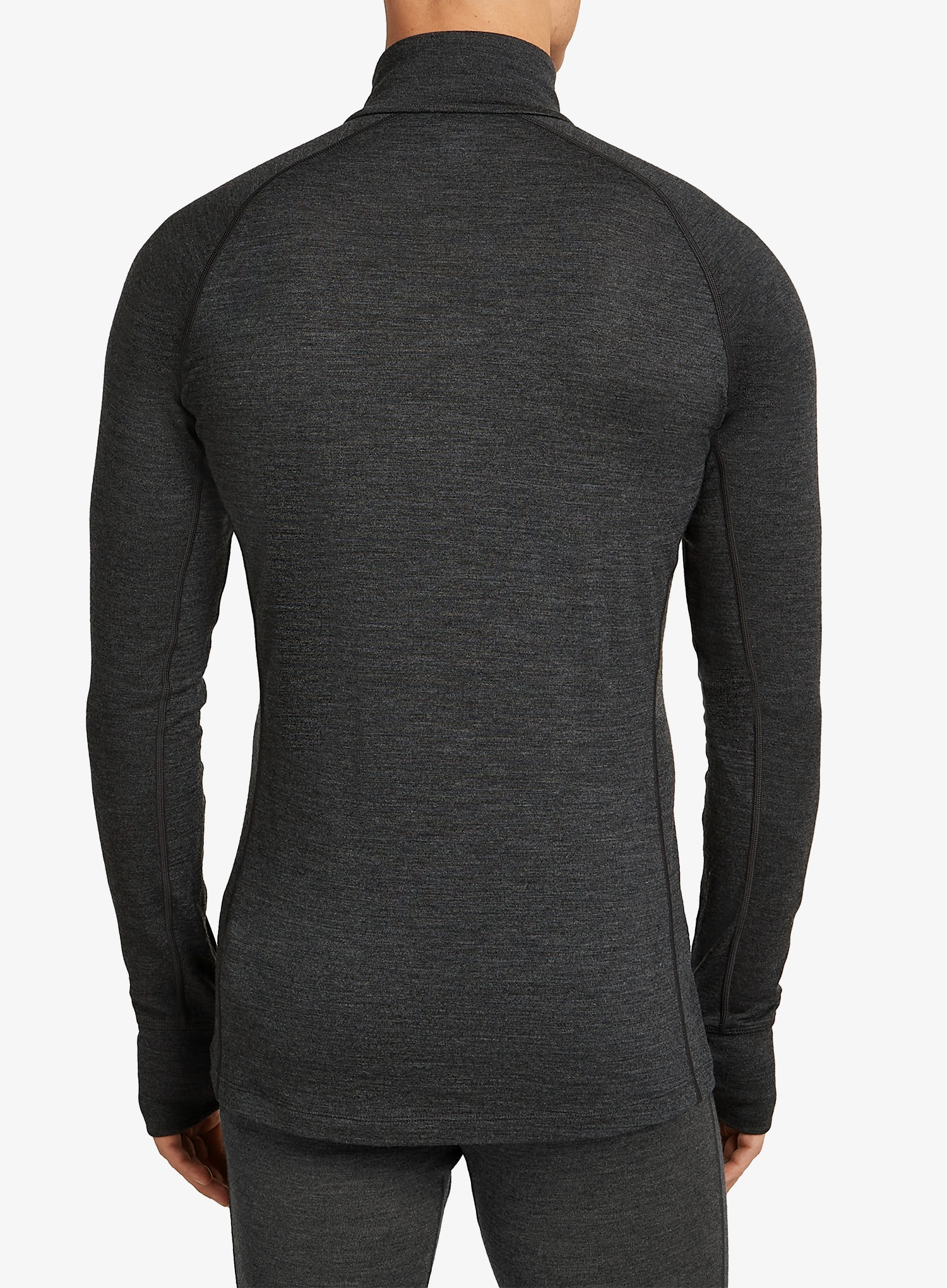 Bluza de corp Icebreaker Merino 260 ZoneKnit LS Half Zip - jet hthr