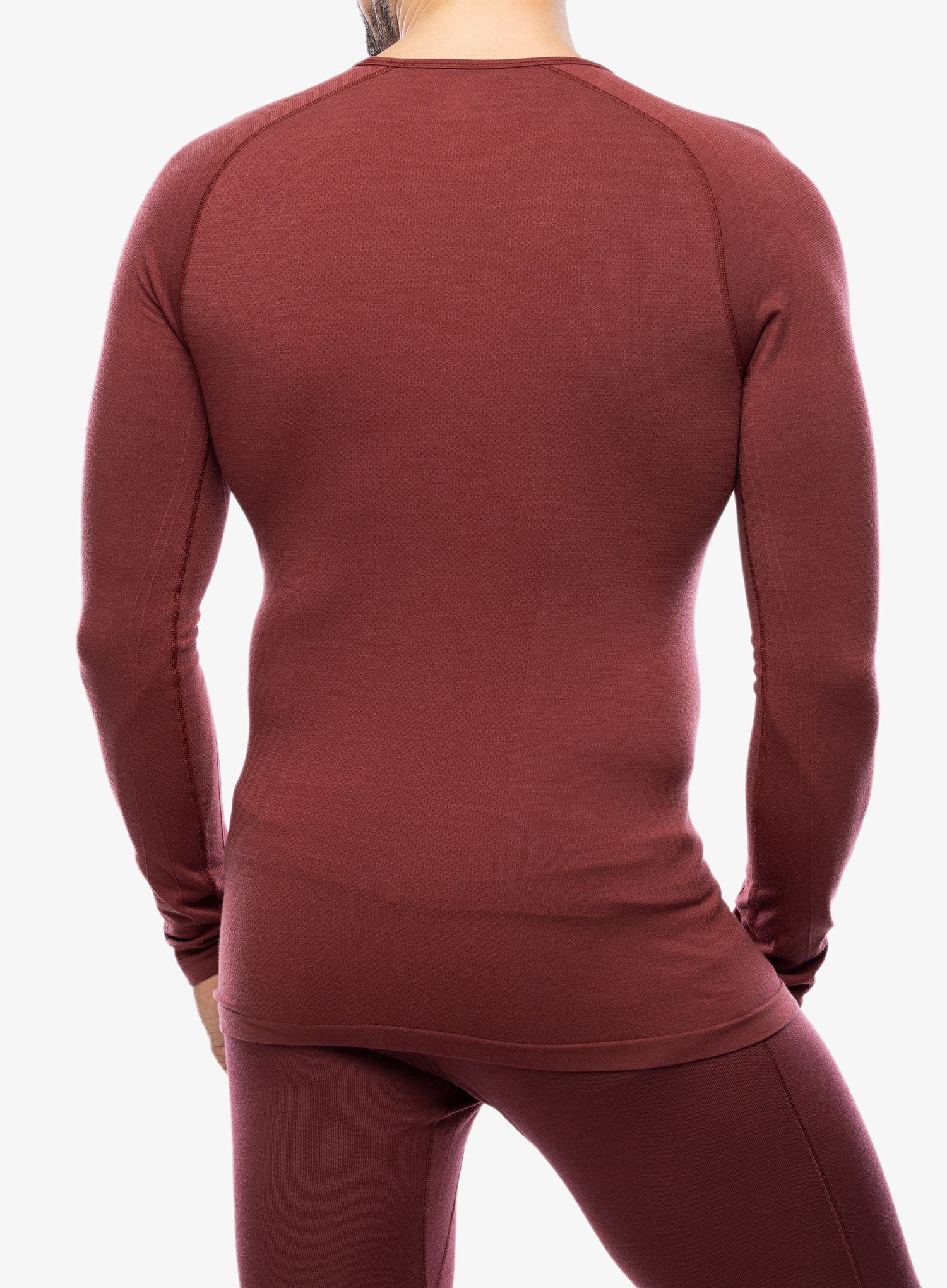 Bluza de corp Icebreaker Merino 260 Zoneknit Seamless LS Crewe - port