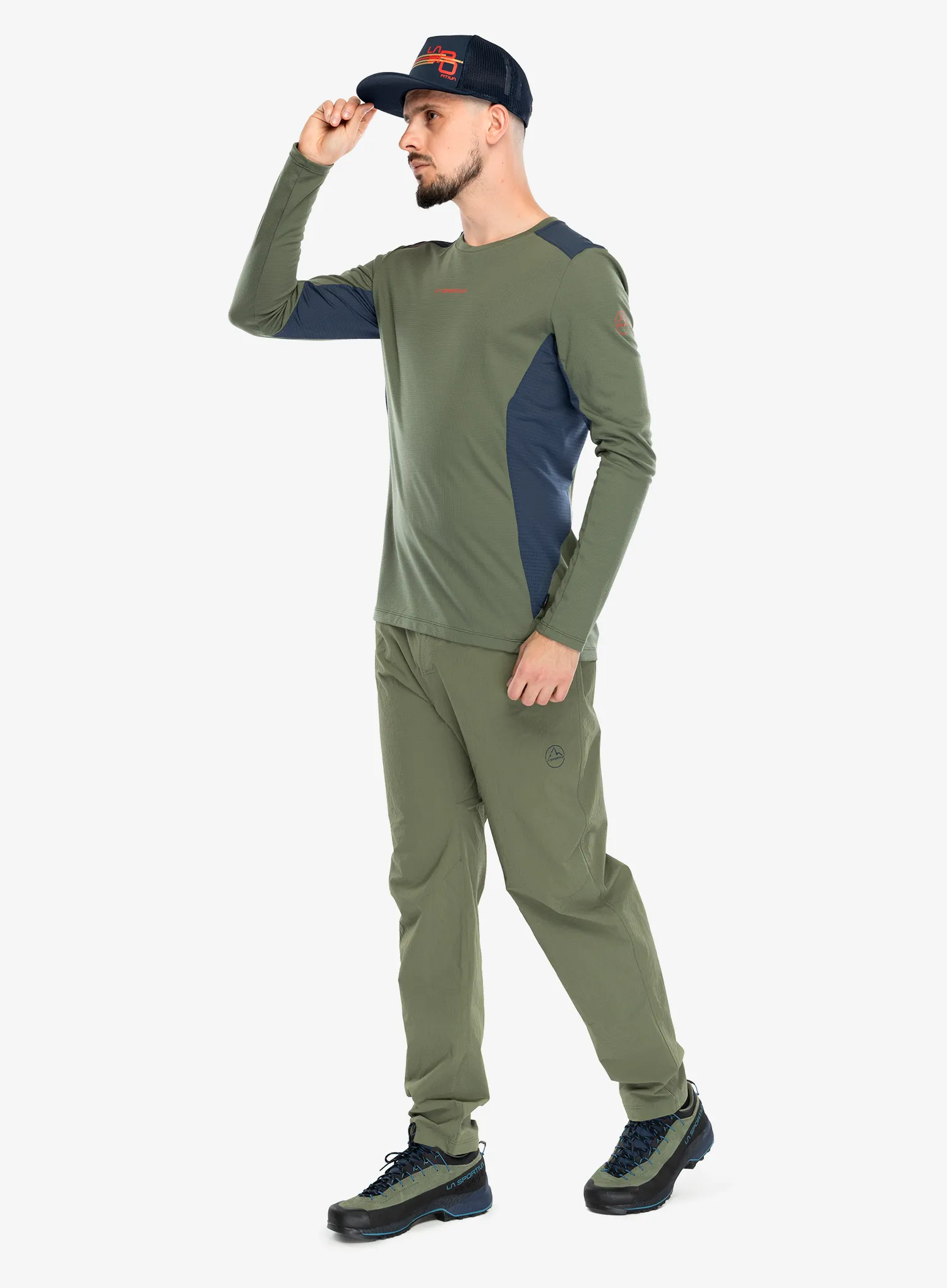 Bluza de corp La Sportiva Beyond Long Sleeve - cypress/night sky