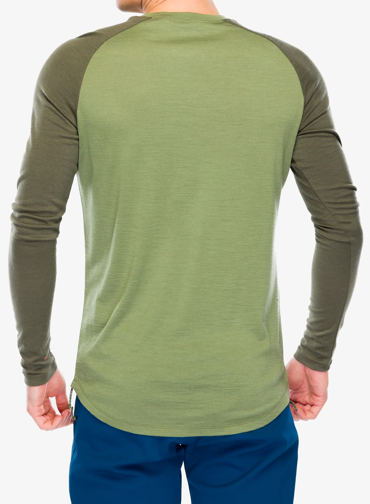Bluza de corp Norrona Femund Pureull Long Sleeve - green