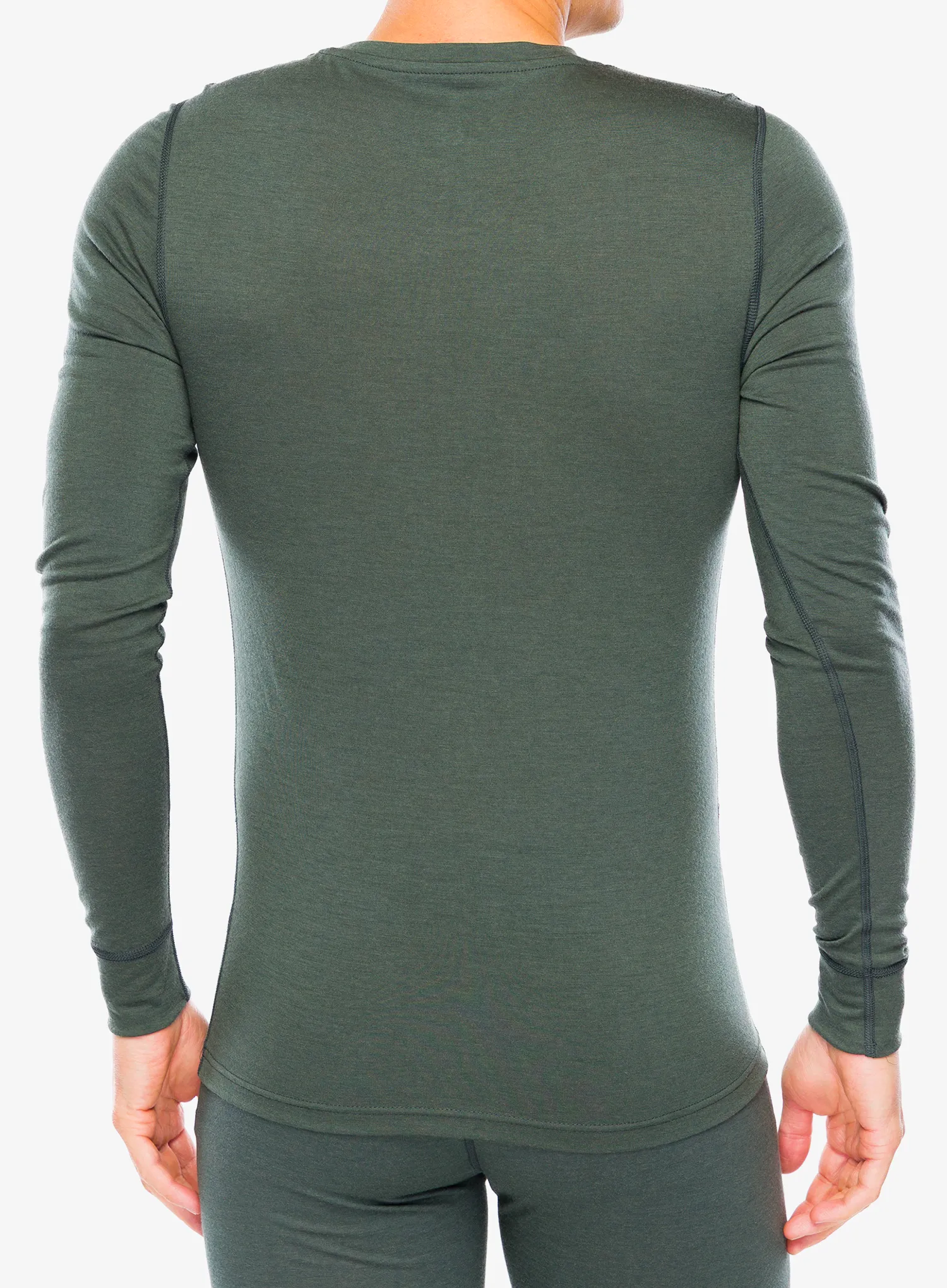 Bluza de corp Odlo Merino 200 BL Top Crew Neck LS - urban chic