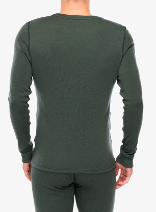 Bluza de corp Odlo Merino 260 BL Top Crew Neck LS - urban chic
