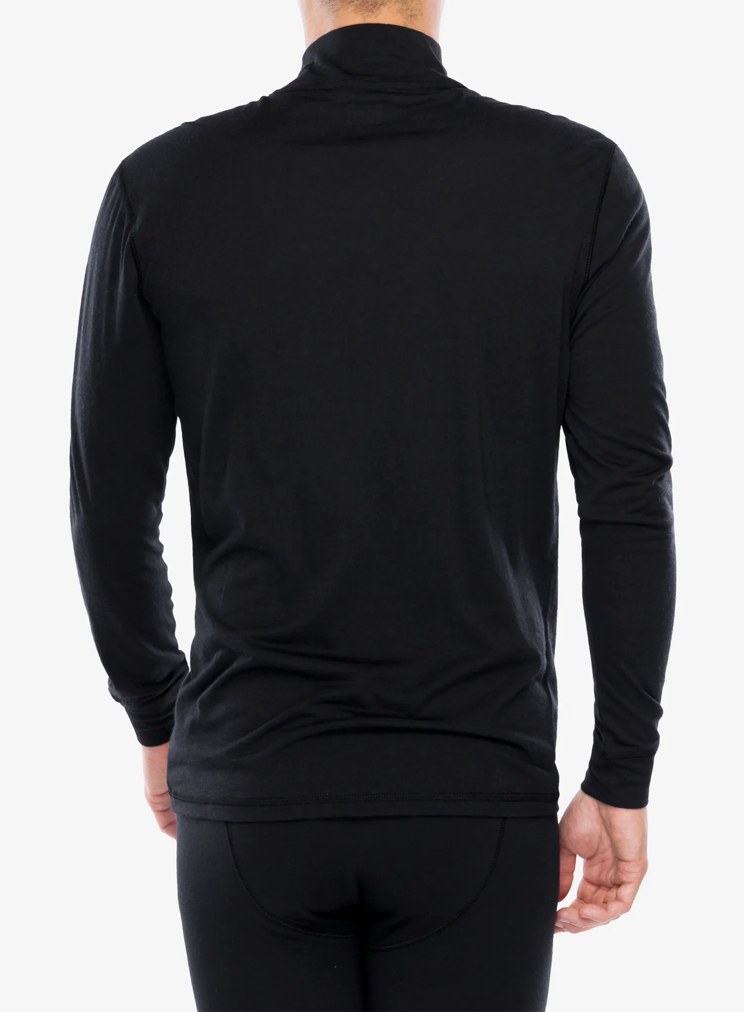 Bluza de corp Super.natural Tundra175 Turtleneck - jet black