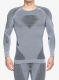 Bluza de corp UYN Evolutyon+ UW Shirt Long Sleeve - grey melange
