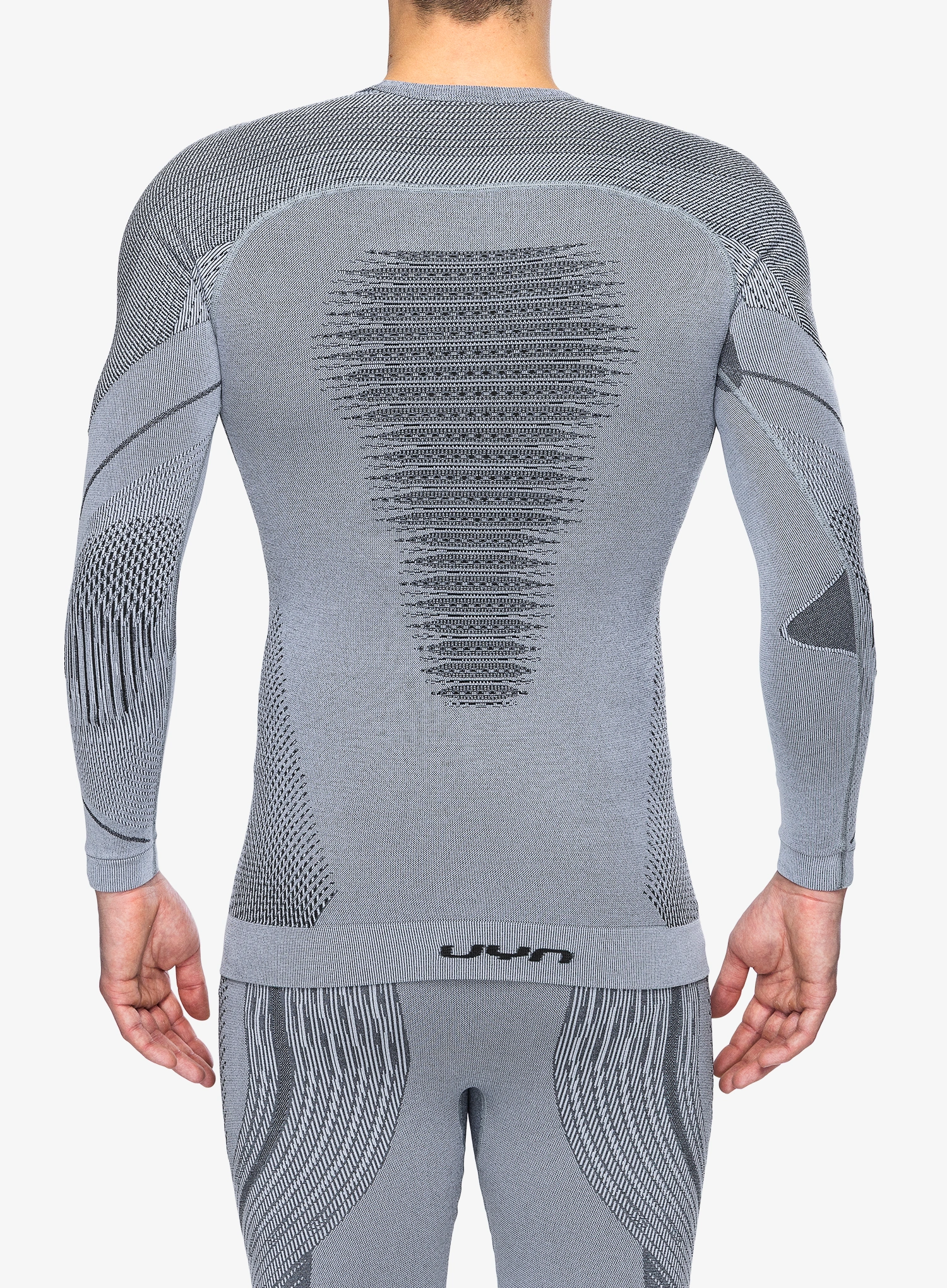 Bluza de corp UYN Evolutyon+ UW Shirt Long Sleeve  - grey melange