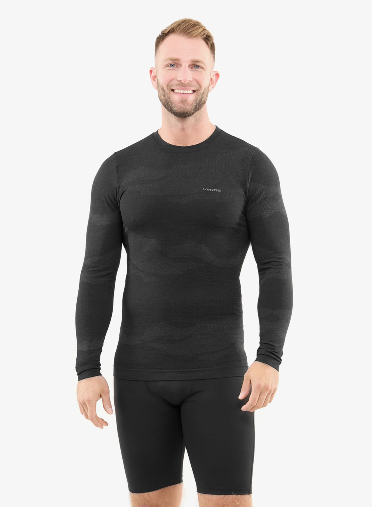Bluza de corp Viking Base Layer Gasher Longsleeve - black