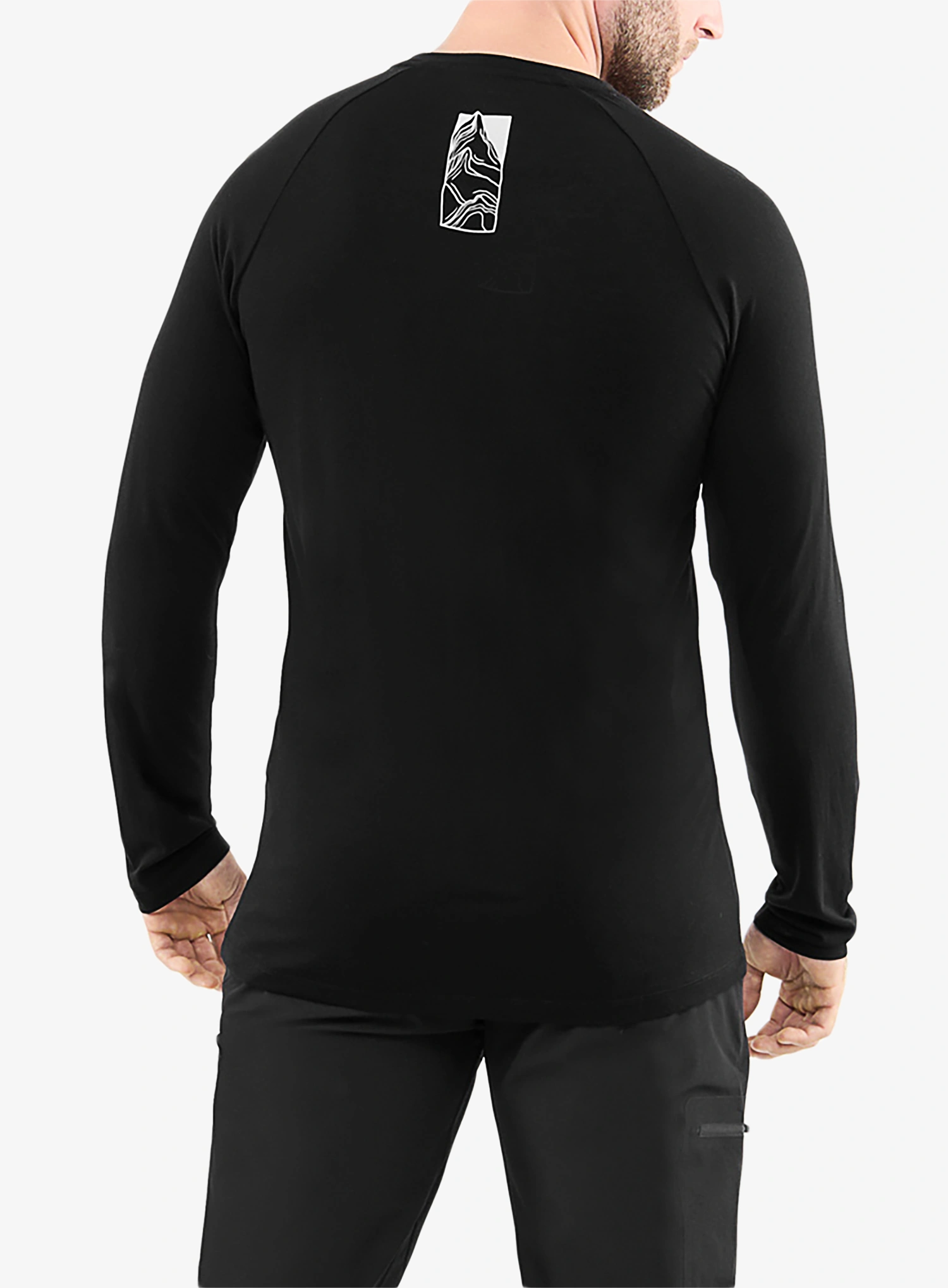 Hanorac Viking Longsleeve Andali - black/light grey