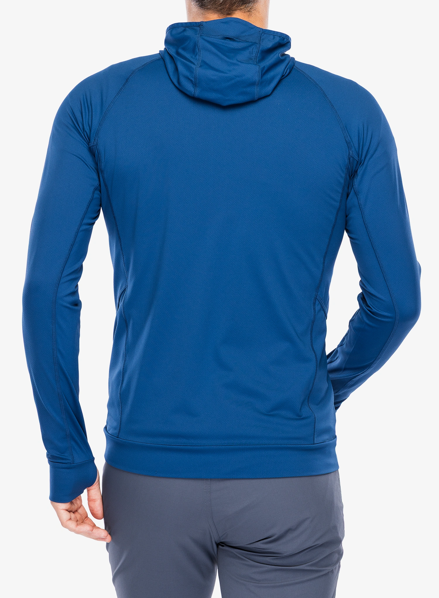 Hanorac escaladă Mountain Equipment Aiguille Hooded Top - admiral blue