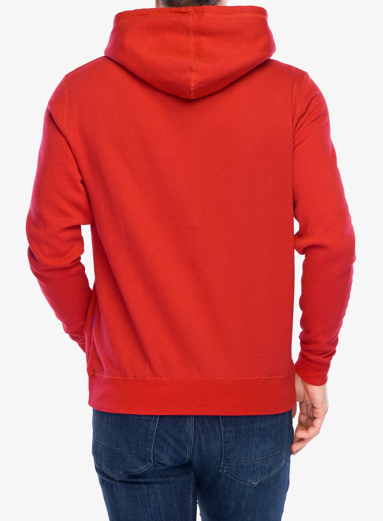 Hanorac cu gluga 100% Icon Hoodie - deep red