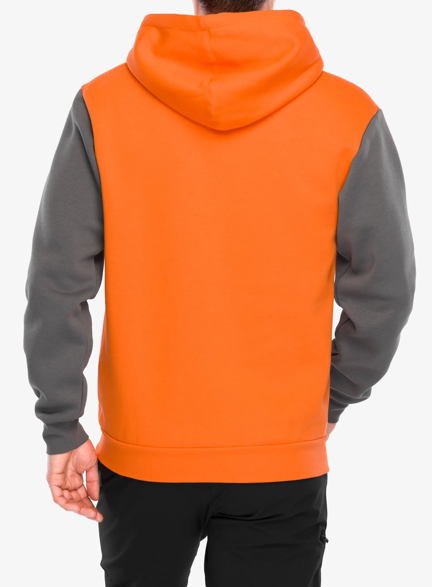 Hanorac cu gluga adidas TERREX Multi Large Logo Hoody - semi impact orange/charcoal