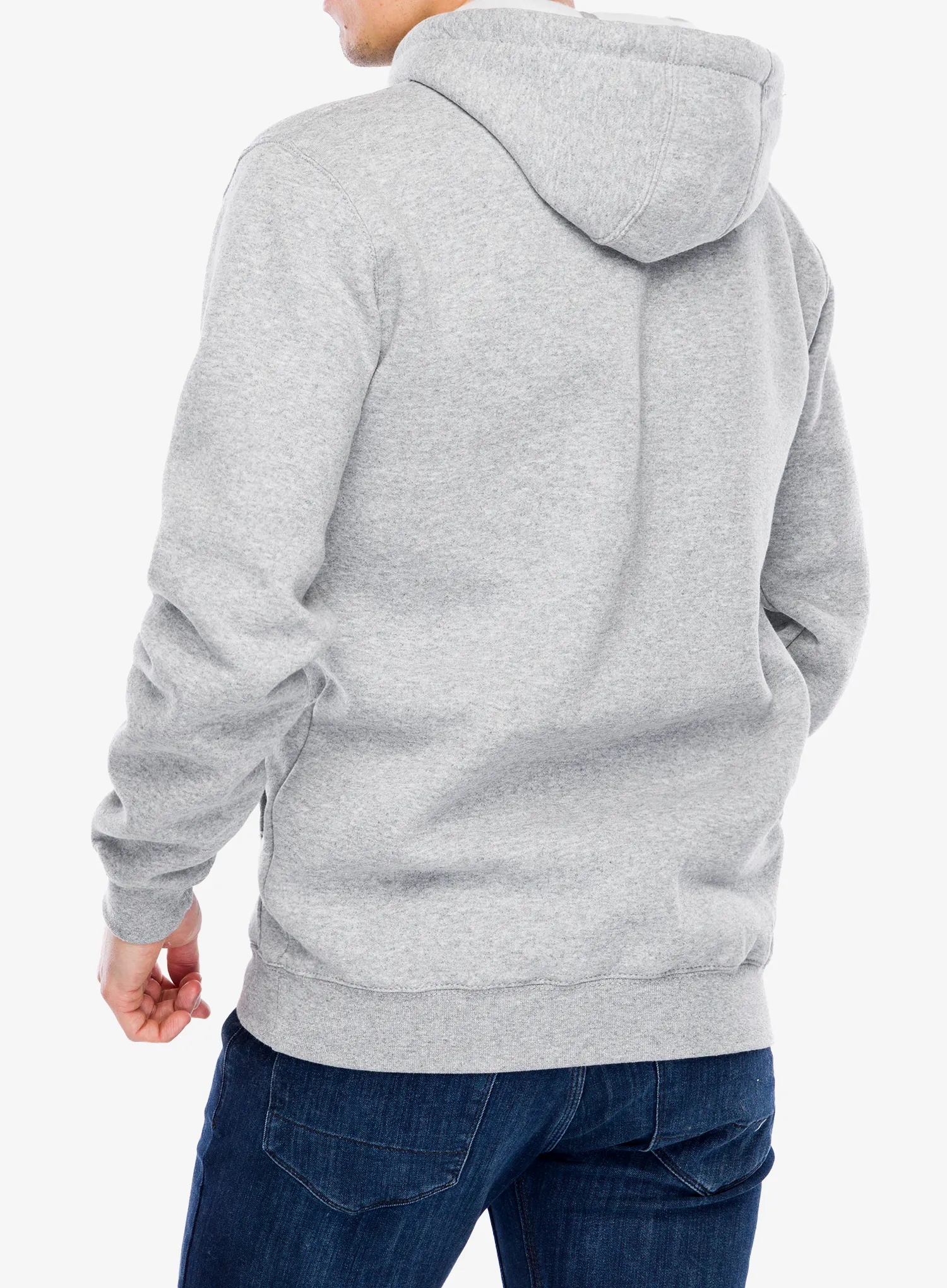 Hanorac cu gluga Carhartt Signature Logo Sweatshirt - heather grey