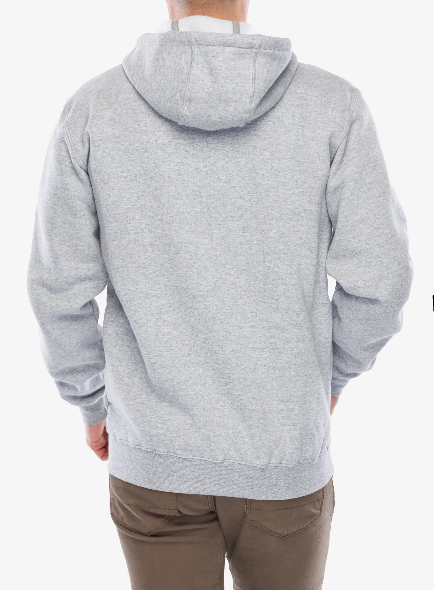 Hanorac cu gluga Carhartt Zip Hooded Sweatshirt - heather grey