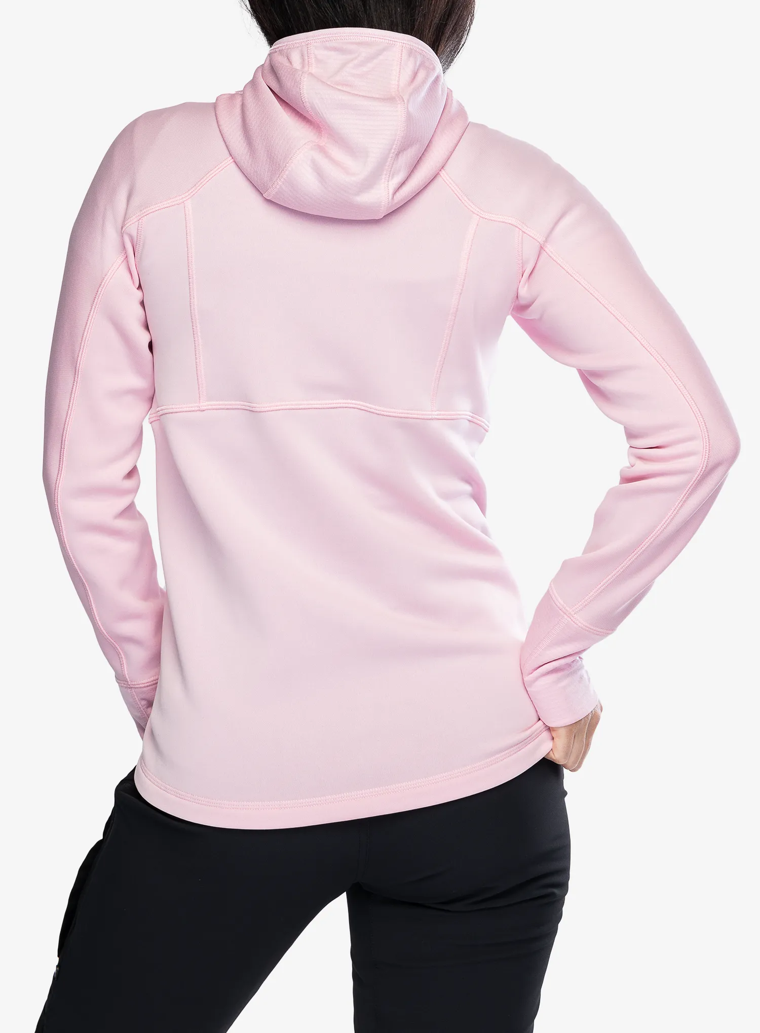 Hanorac cu gluga femei Haglofs Betula Hood - fresh pink