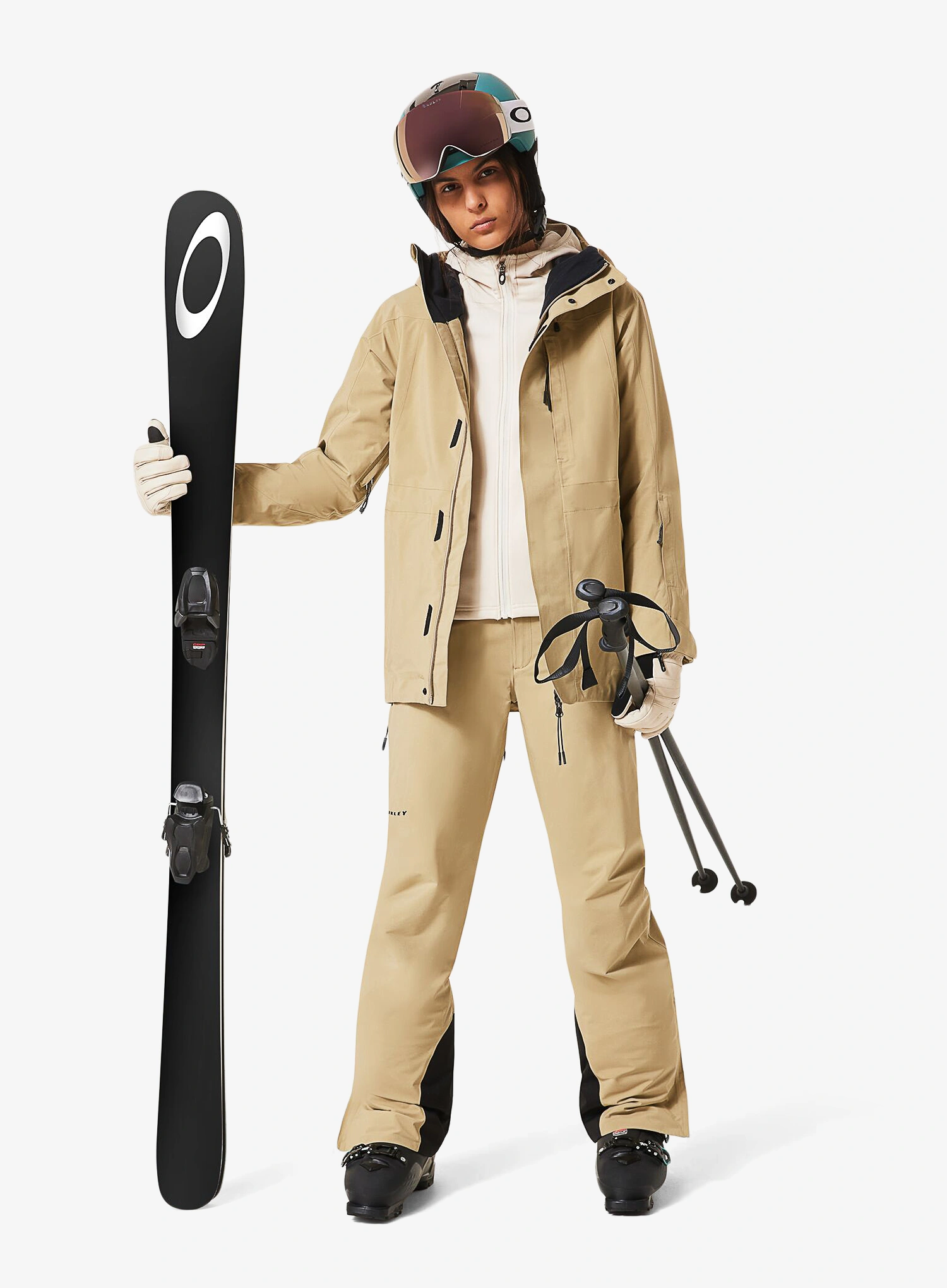 Hanorac cu gluga femei Oakley Drift Tech Fleece - mist