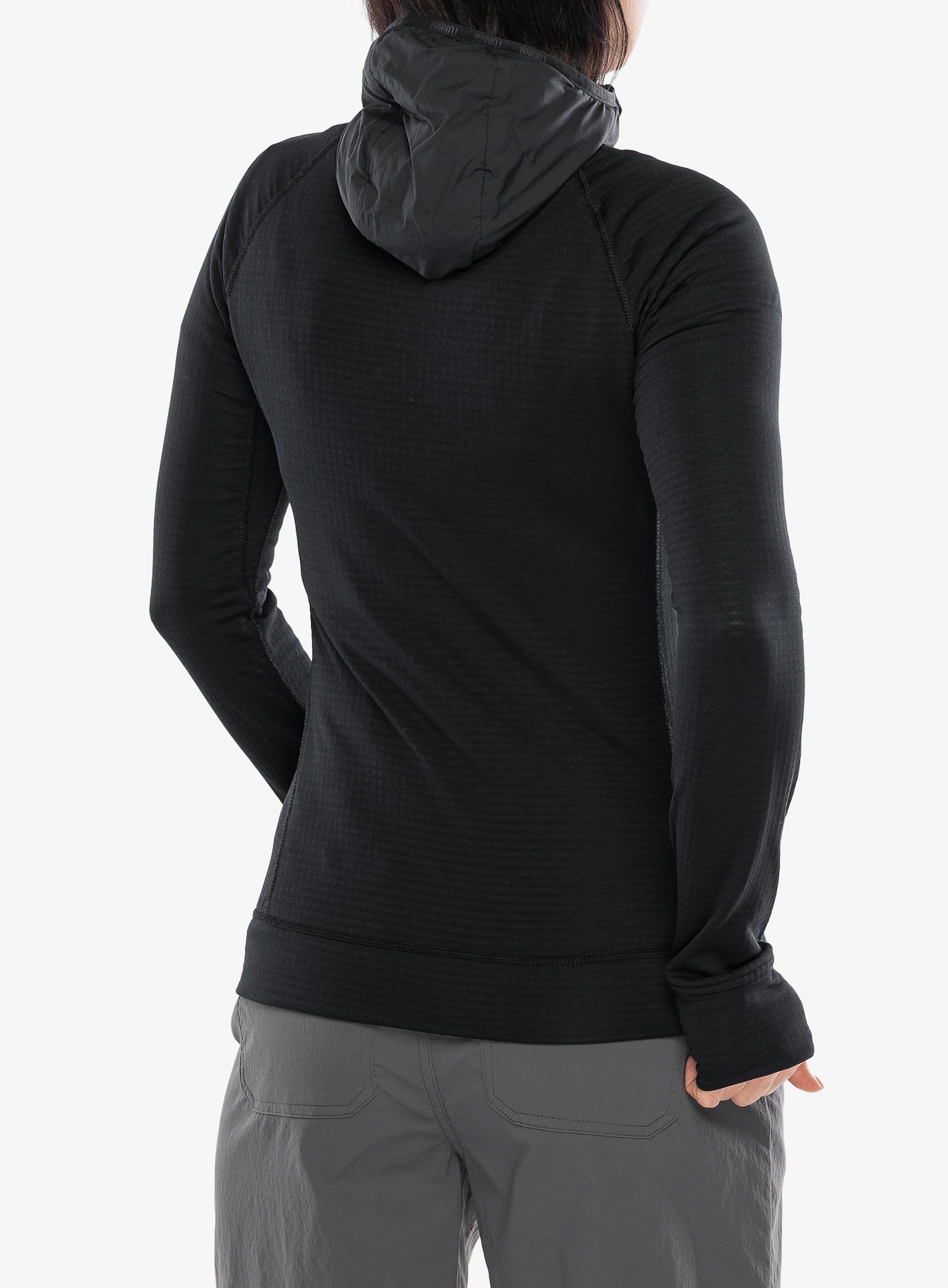 Hanorac cu gluga femei Turbat Ilma Hood - jet black/black
