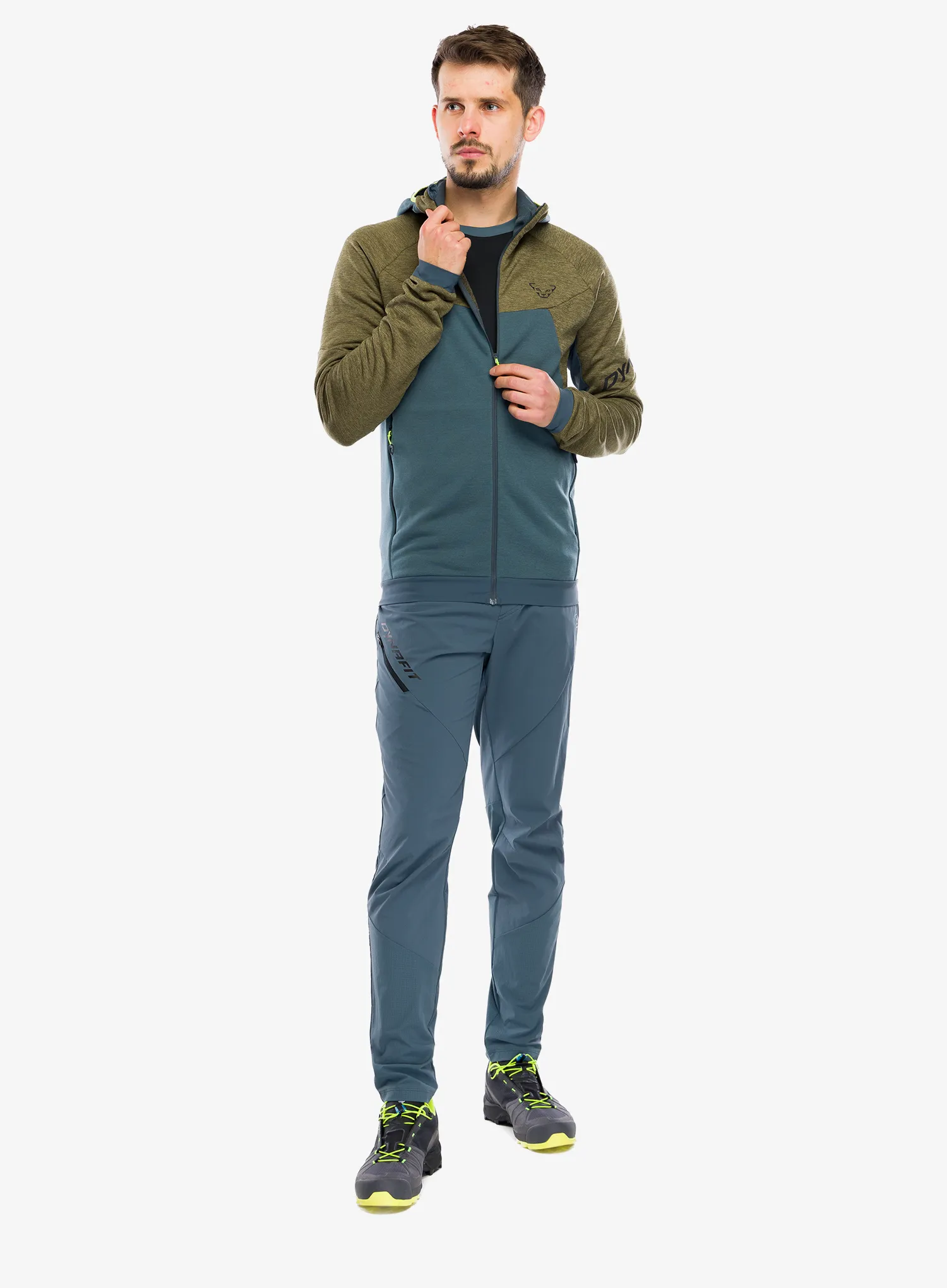Hanorac cu gluga Dynafit Tour Wool Thermal Hoody - military green