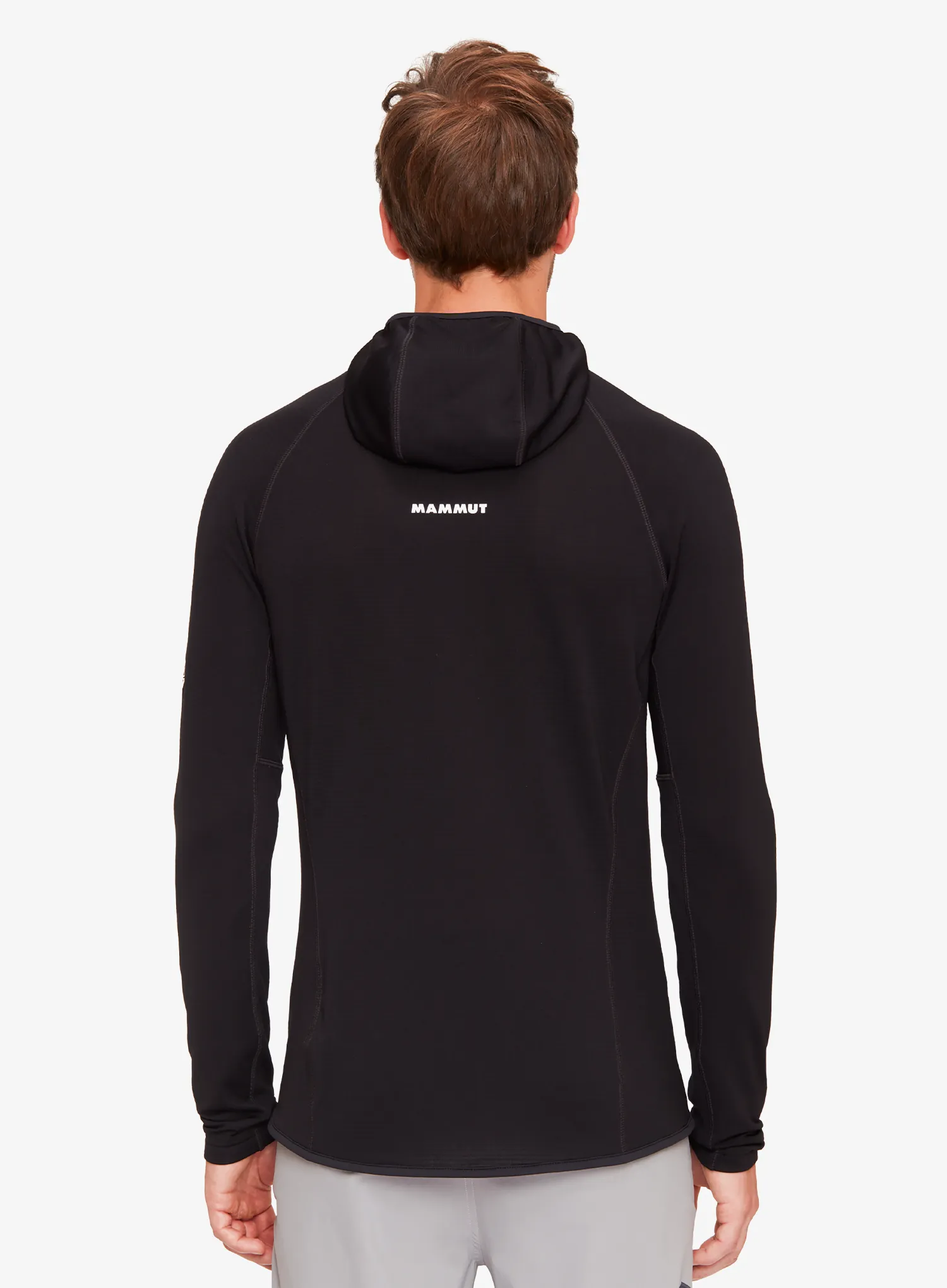 Hanorac cu gluga Mammut Aenergy Light ML Hooded Jacket - black