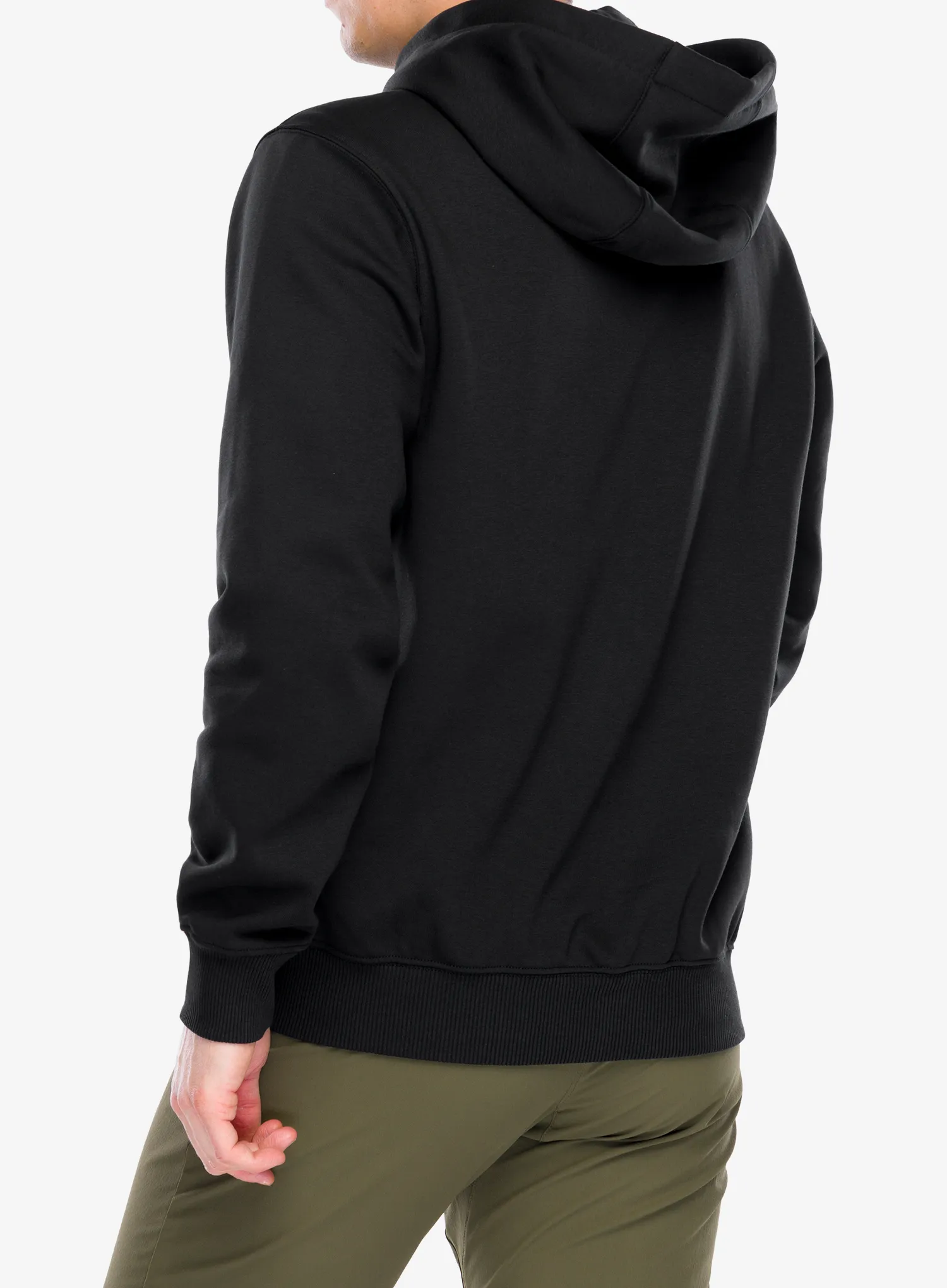 Hanorac cu gluga Salomon Big Logo Hoodie - deep black