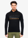 Hanorac cu gluga Sensor Merino Upper Fleece Hooded - black RJ