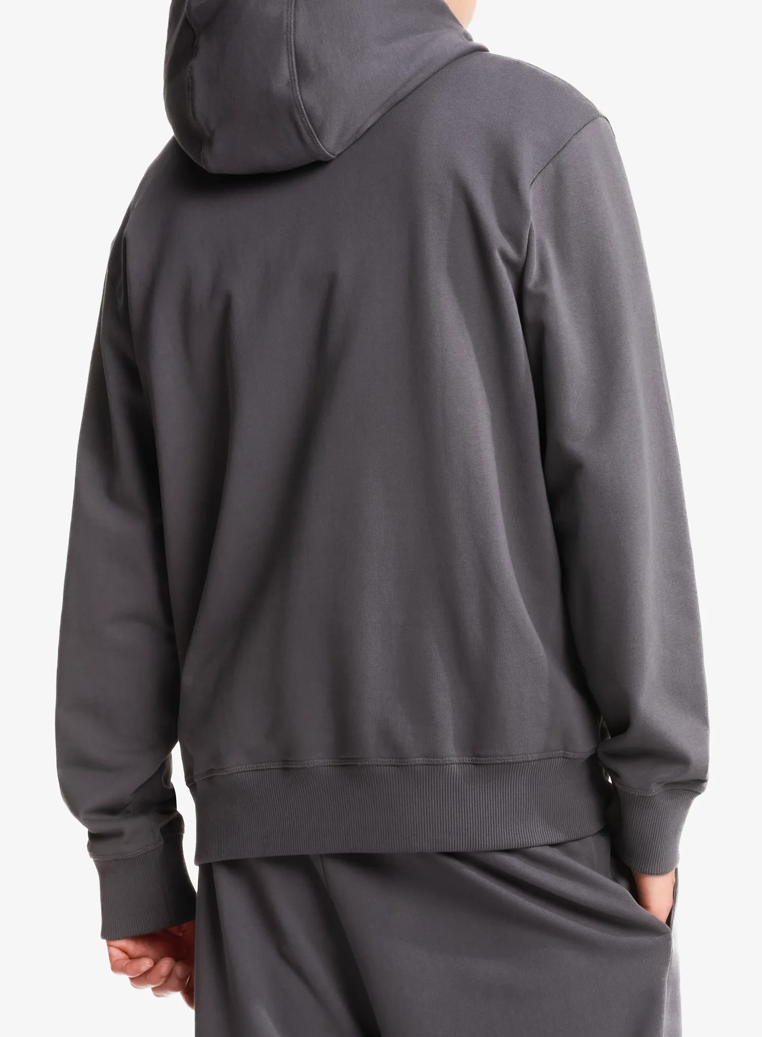 Hanorac cu gluga The North Face Essential Light Relaxed Hoodie - anthracite grey