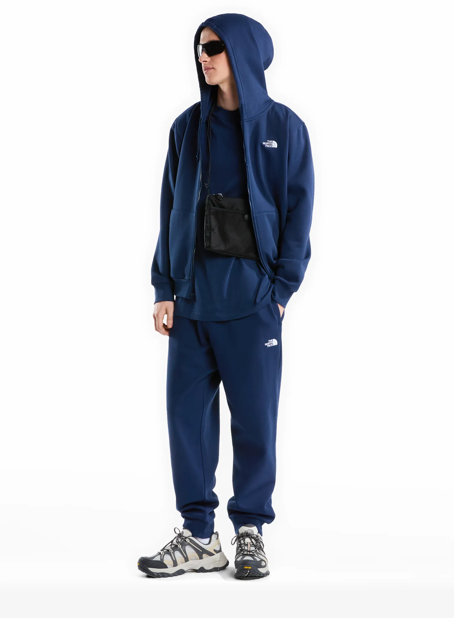 Hanorac cu gluga The North Face Evolution Simple Dome Regular Full Zip - summit navy