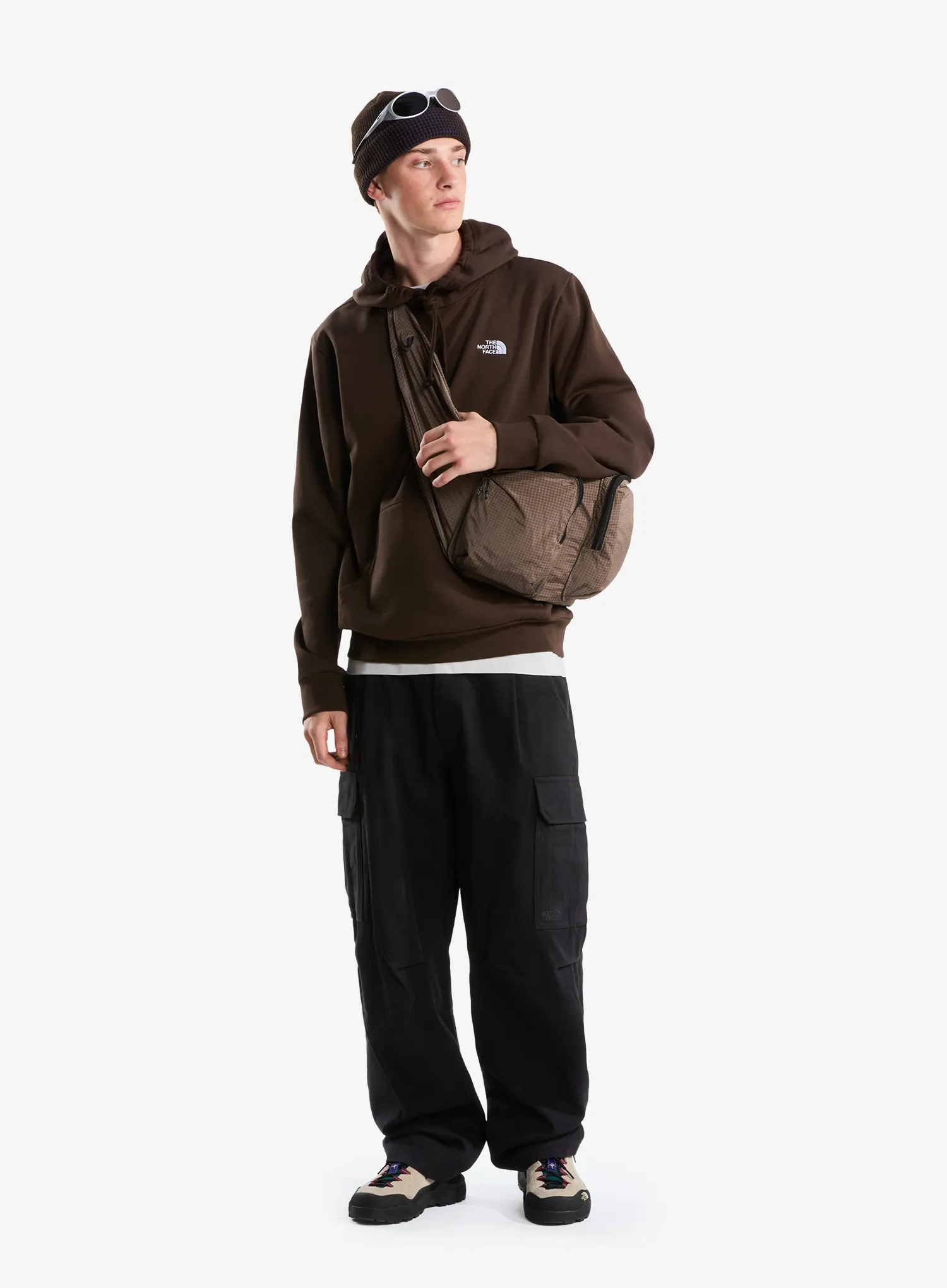 Hanorac cu gluga The North Face Evolution Simple Dome Regular Hoodie - dark chestnut