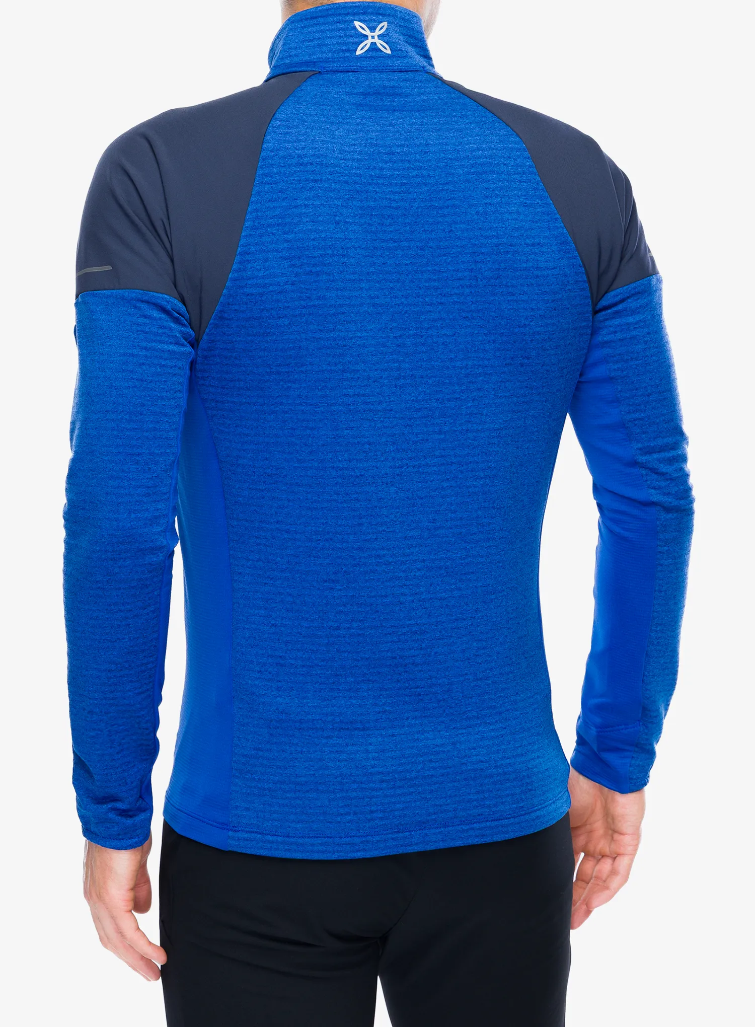 Hanorac cu fermoar 1/2 Montura Thermal Grid 2 Anorak - b.blue/graphite blue