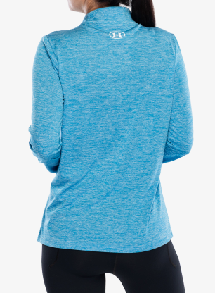 Hanorac cu fermoar femei Under Armour UA Tech Twist 1/2 Zip - ether blue/white
