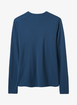Bluza cu maneca lunga femei Rab Force LS Tee - tempest blue