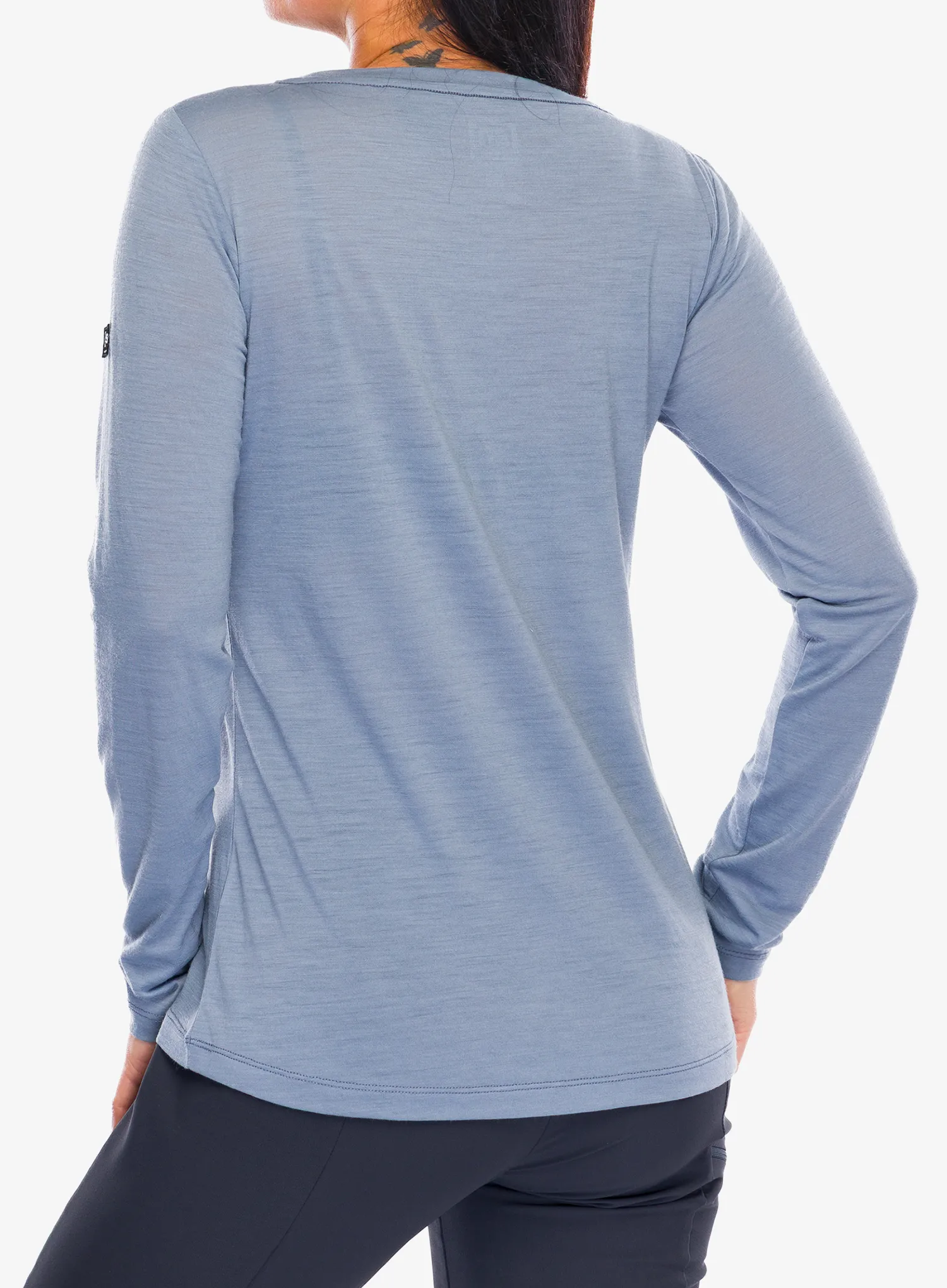 Bluza cu maneca lunga femei Super.natural Gondola Ls - flint stone/various