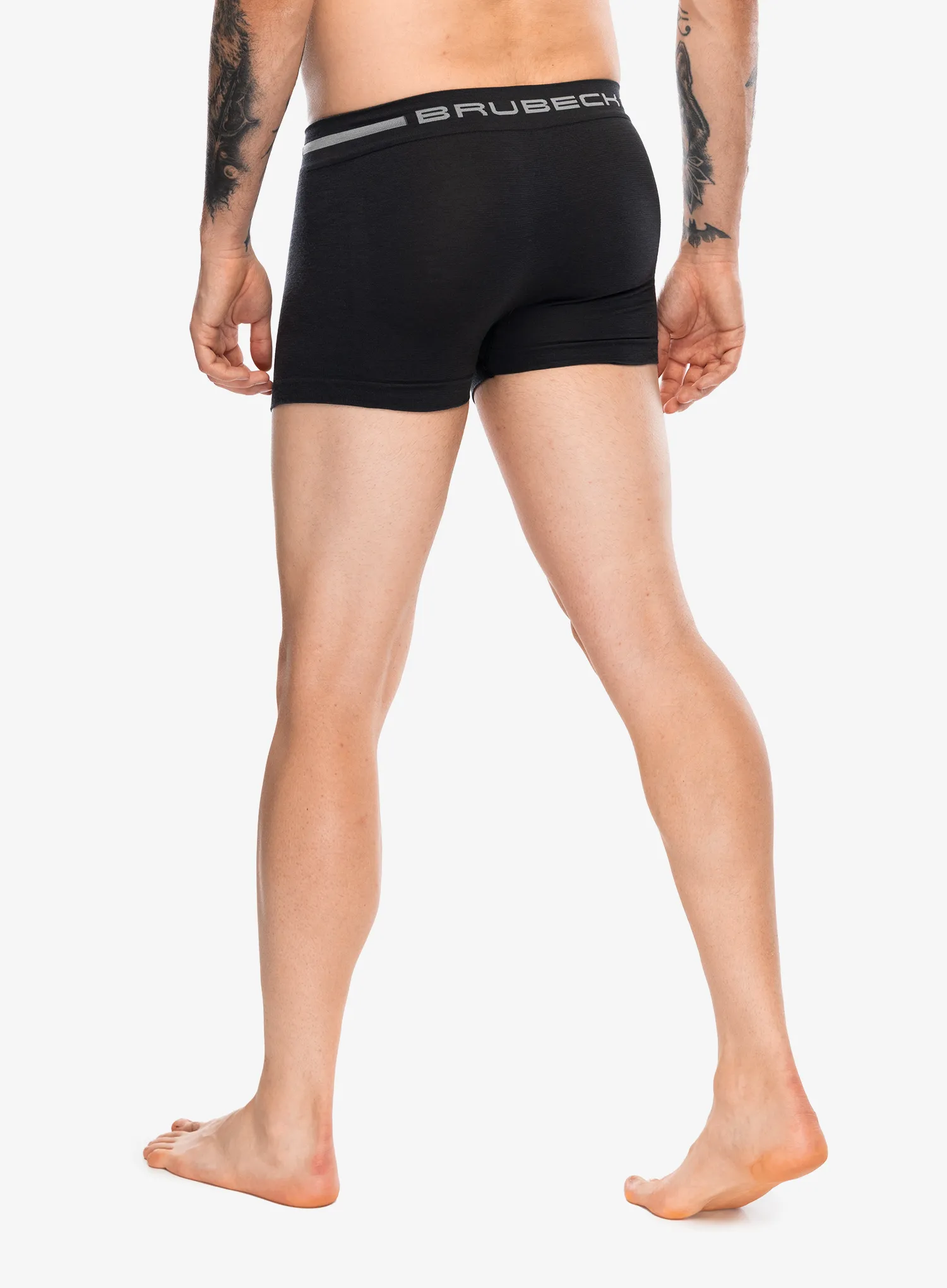 Boxeri Brubeck Comfort Wool Boxer Shorts - graphite