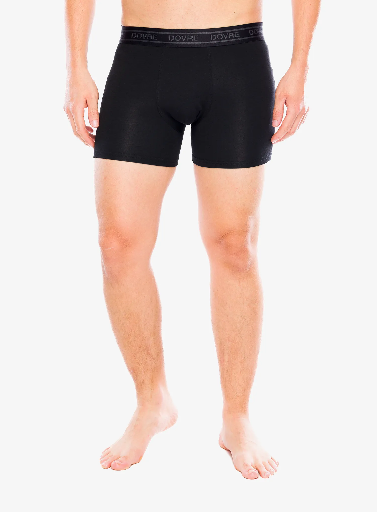 Boxeri Dovre Tights 3-Pack Bamboo - black