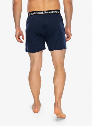 Boxeri barbati Smartwool Merino Boxer Boxed - deep navy