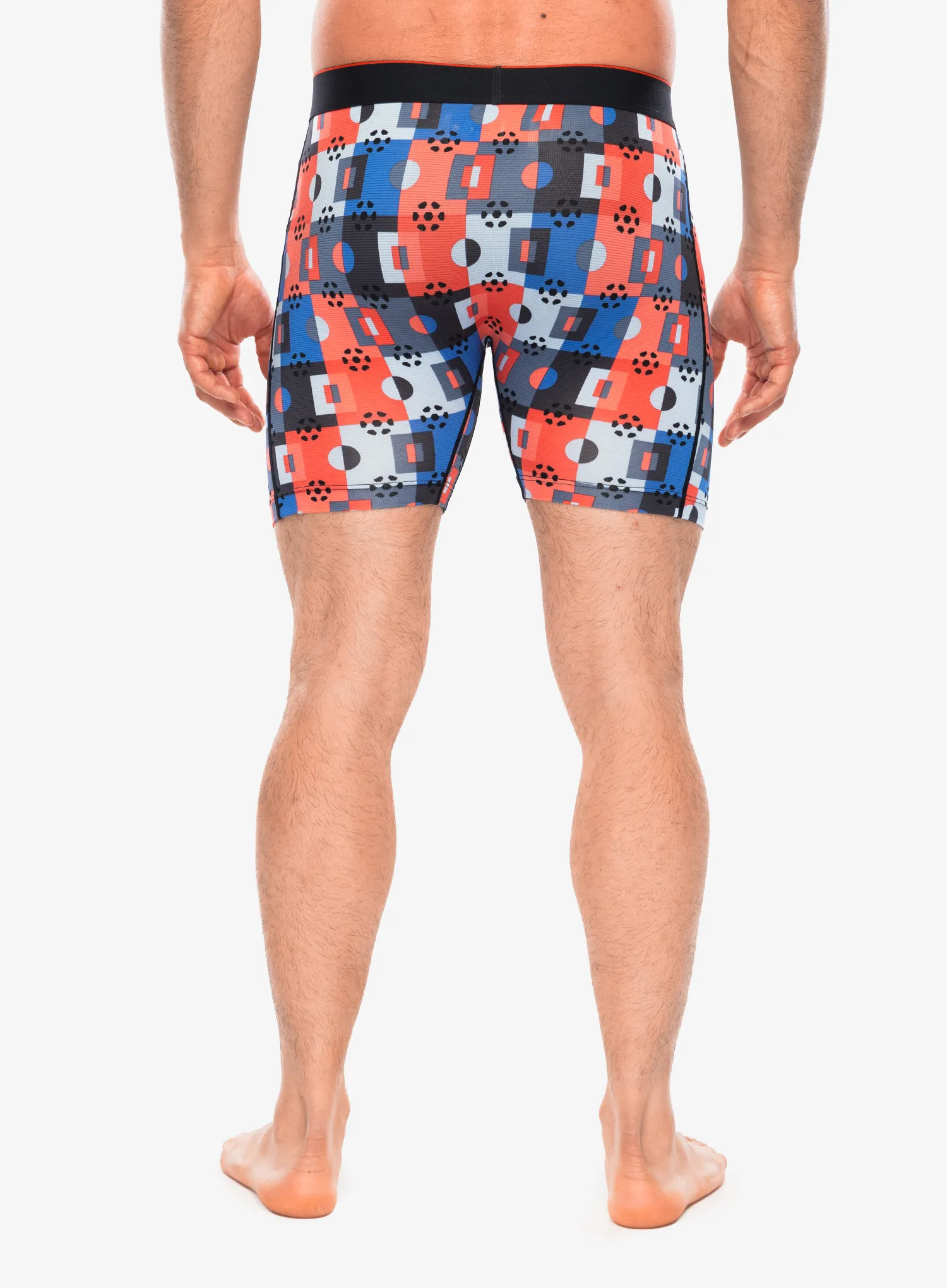 Boxeri Saxx Multi-Sport Mesh Boxer Brief Fly - pitch check/multi