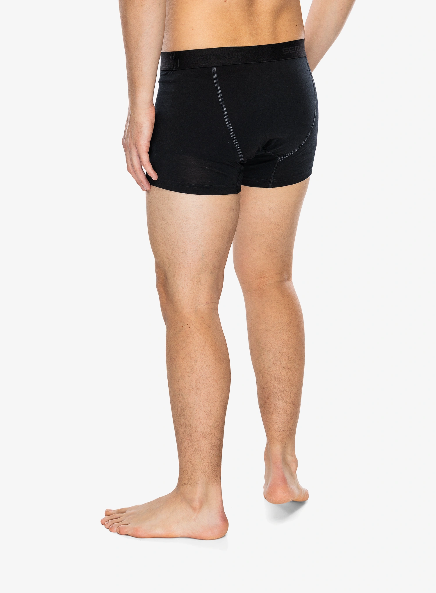 Boxeri Sensor Merino Active Boxers - black/black