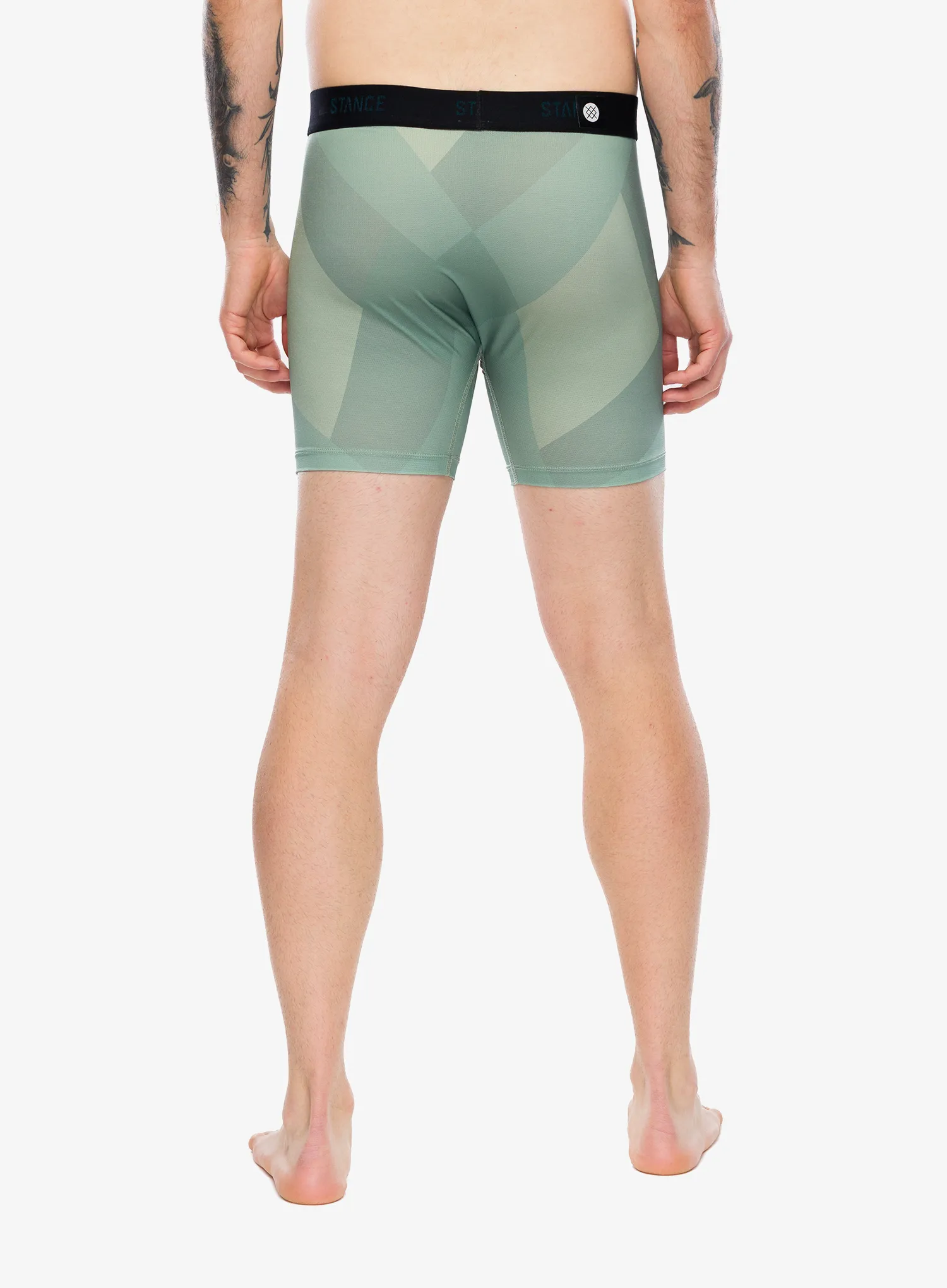 Boxeri Stance Blocked Performance Wholester - green
