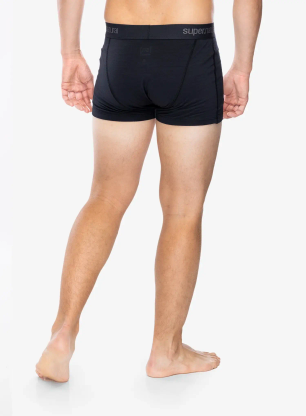 Boxeri Super.natural Tundra175 Boxer 2-Pack - jet black/jet black