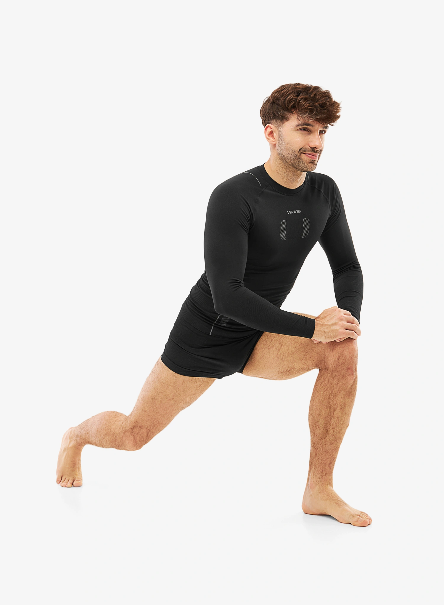 Boxeri Viking Base Layer Eiger 2.0 Boxer Shorts - black/grey