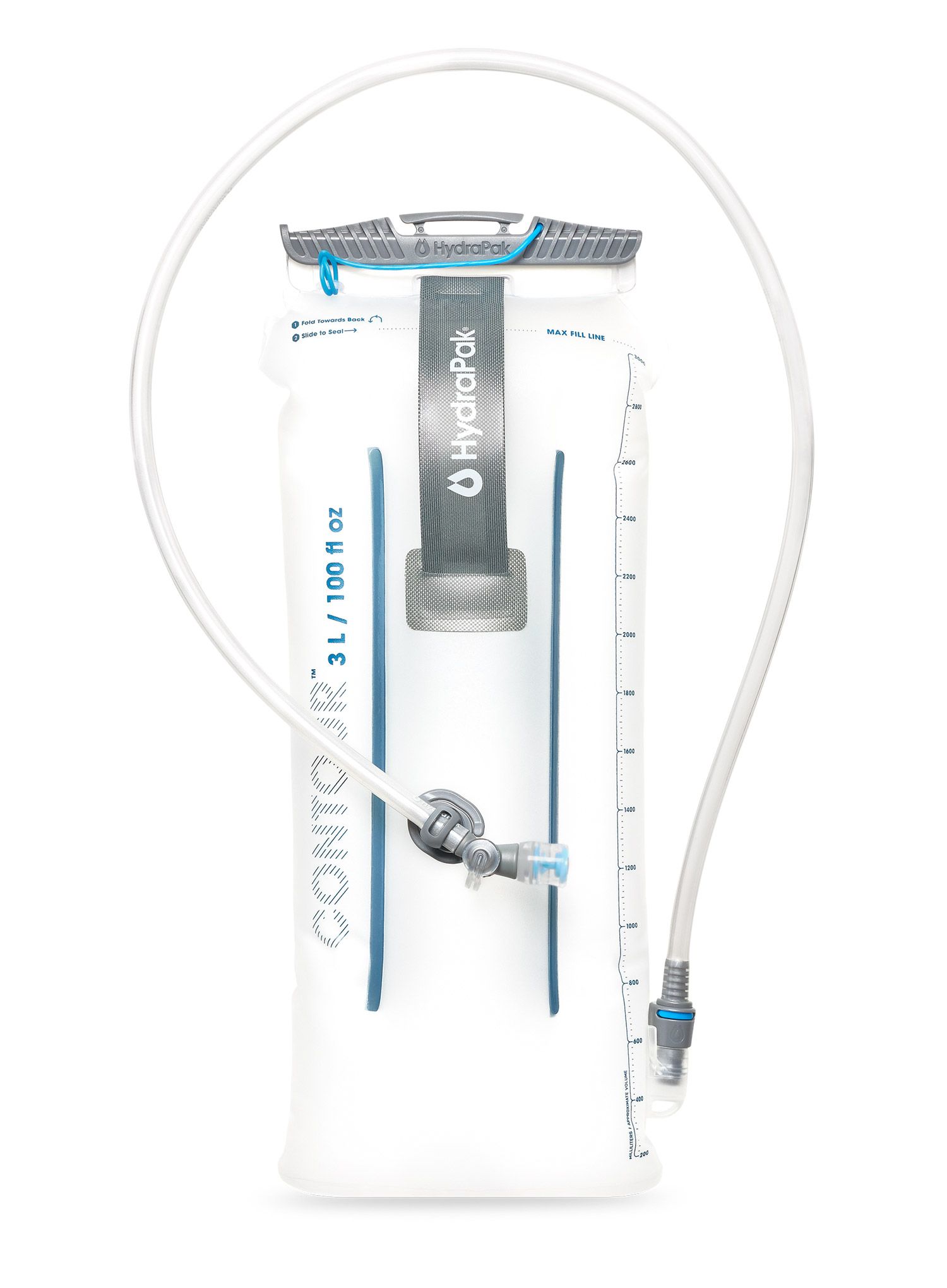 Sticla apă, pliabila HydraPak Contour 3L - clear