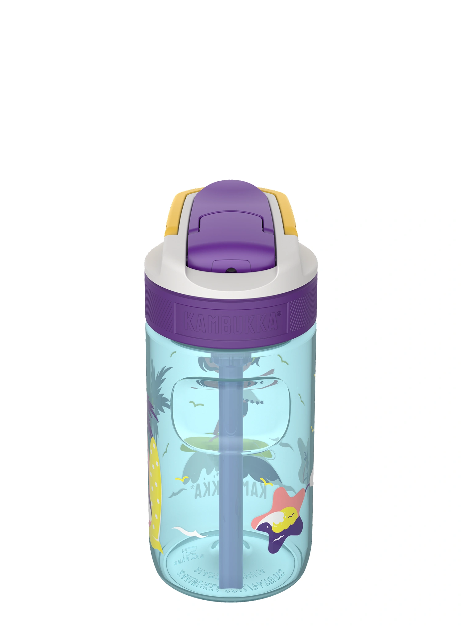 Sticlă de apă pentru copii Kambukka Lagoon 400 ml - surf girl