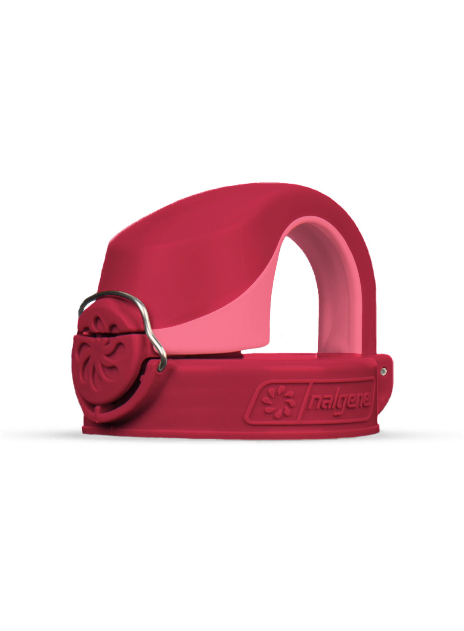 Sticlă de apă pentru copii Nalgene On The Fly Kids 12 oz (355 ml) - pink/beet