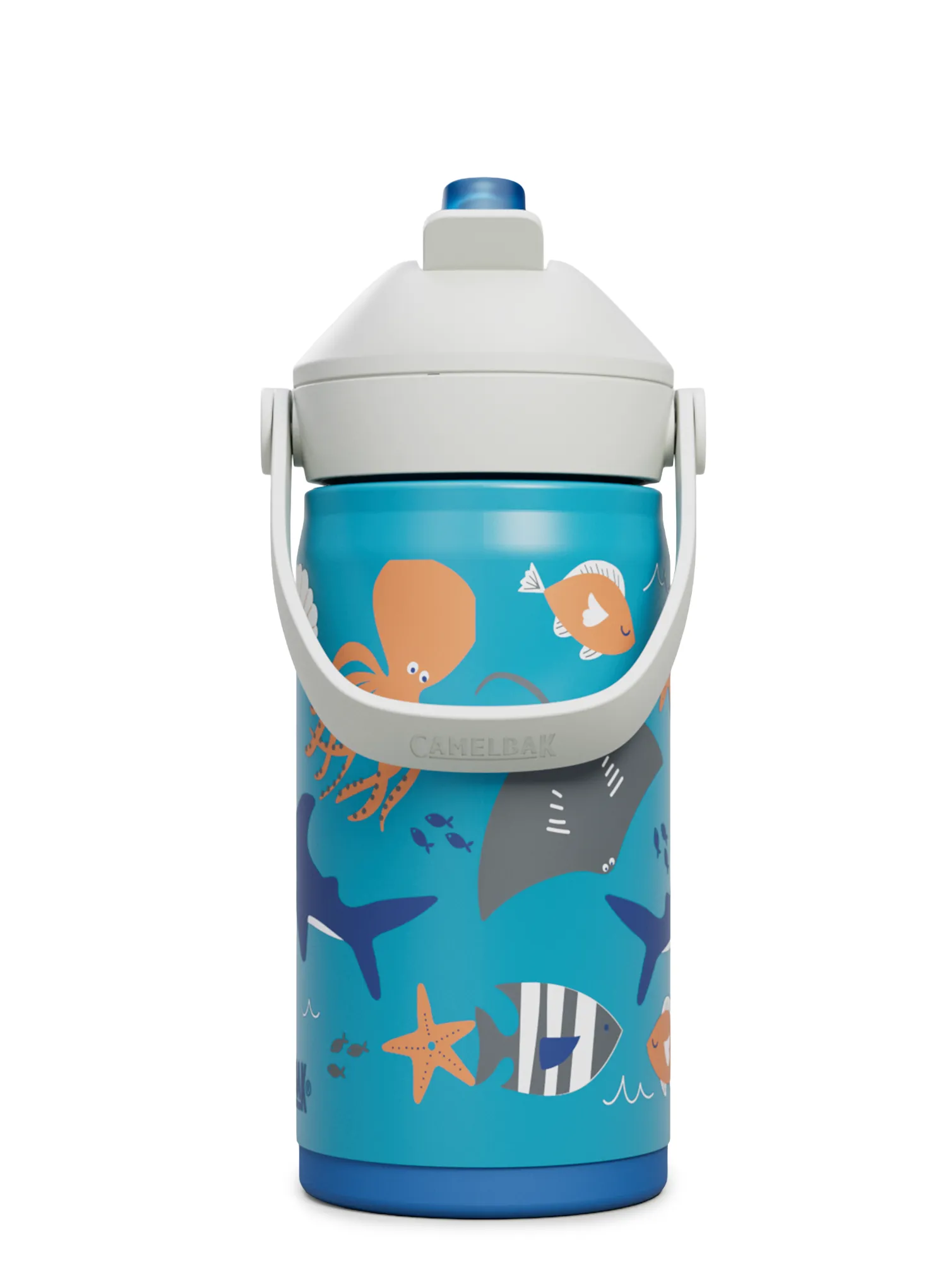Sticluta termica pentru copii Camelbak Thrive Flip Straw Kids Insulated SST 350 ml - ocean life