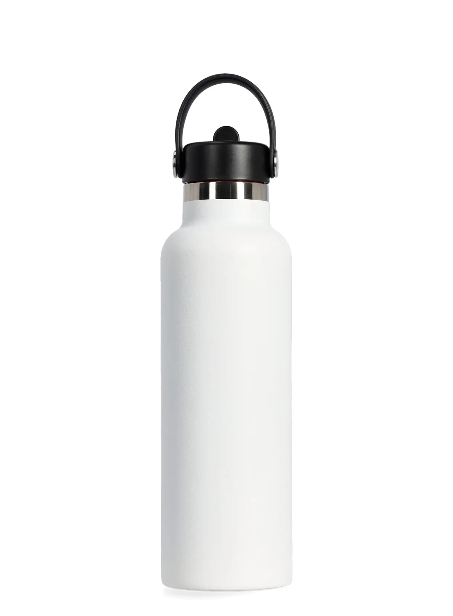 Sticla termică Hydro Flask 21 oz Standard Flex Straw Cap (621 ml) - white