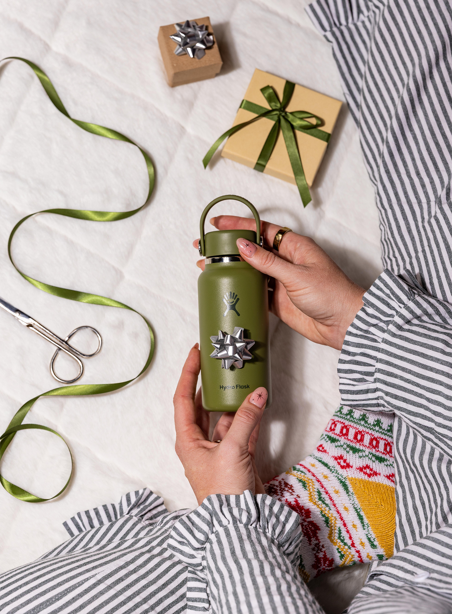 Sticla termică Hydro Flask Micro Hydro (200 ml) - palmer green