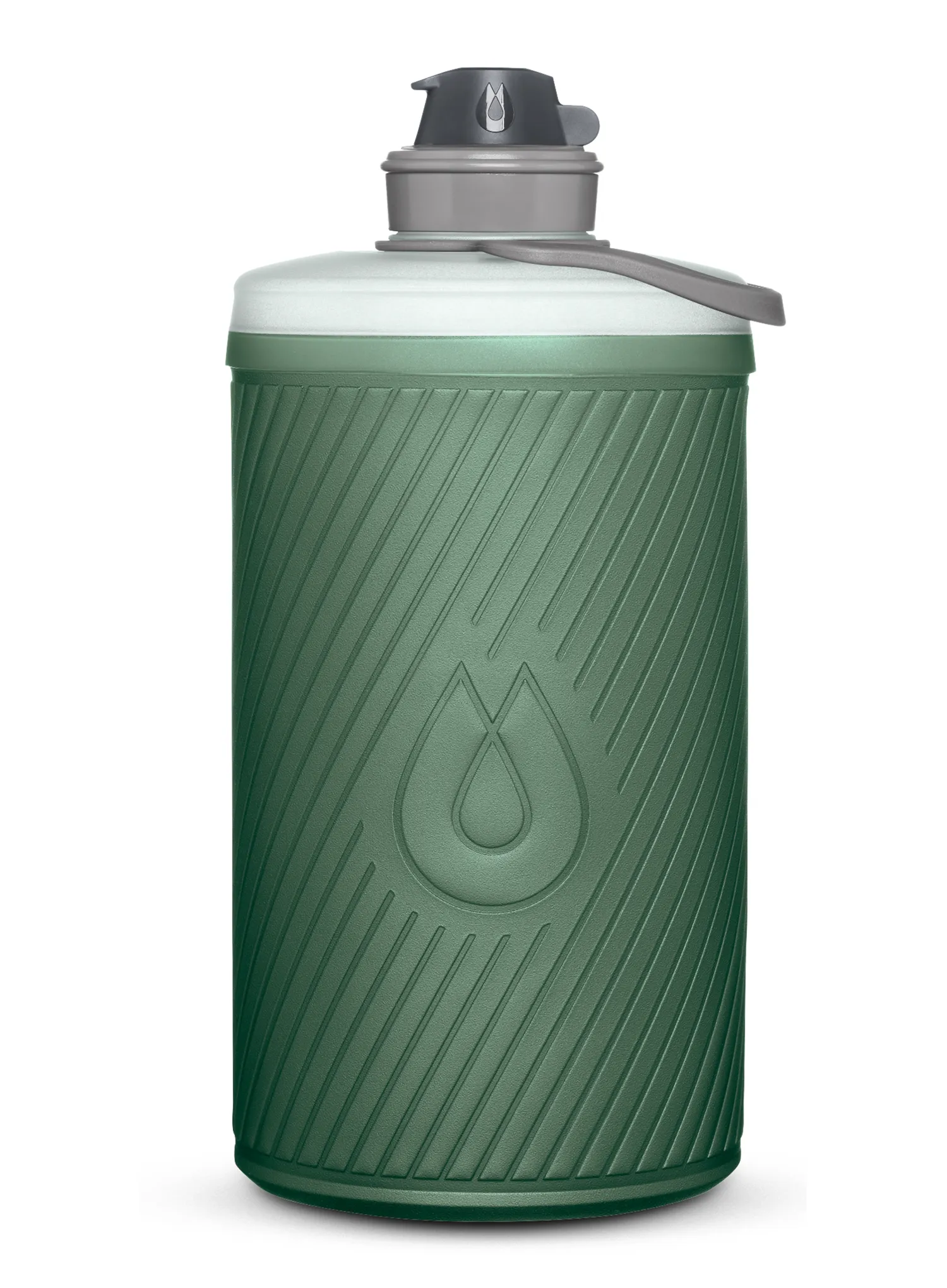Sticlă de voiaj HydraPak Flux Bottle 1,5L - sage green