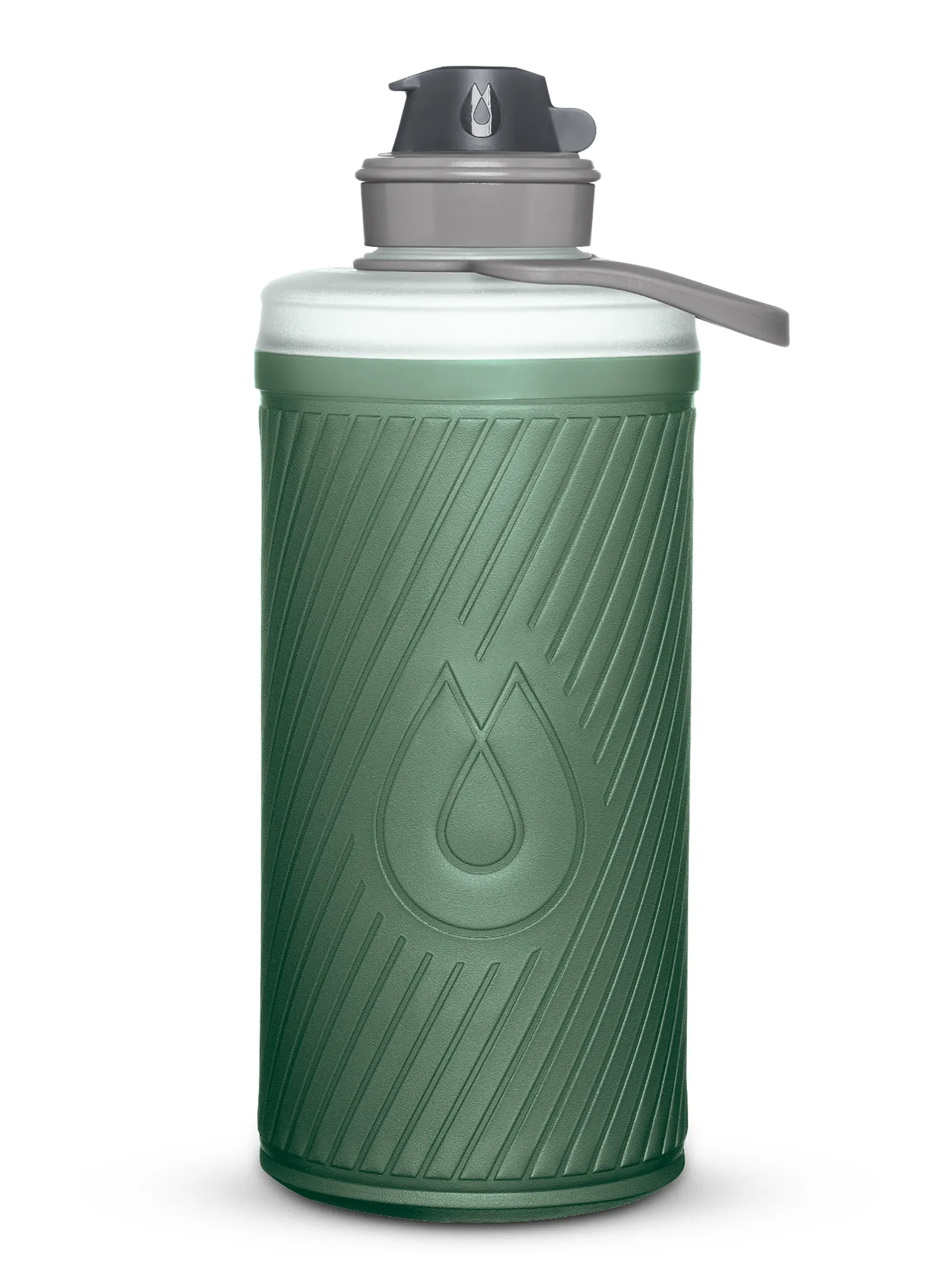 Sticlă de voiaj HydraPak Flux Bottle 1L - sage green
